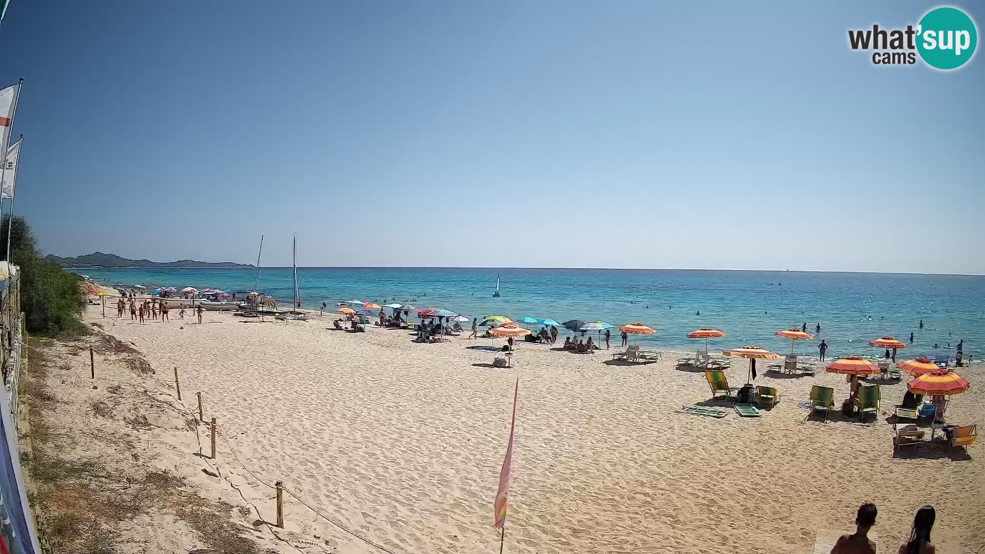 Webcam Piscina Rei – Liveblick auf Costa Rei in Muravera