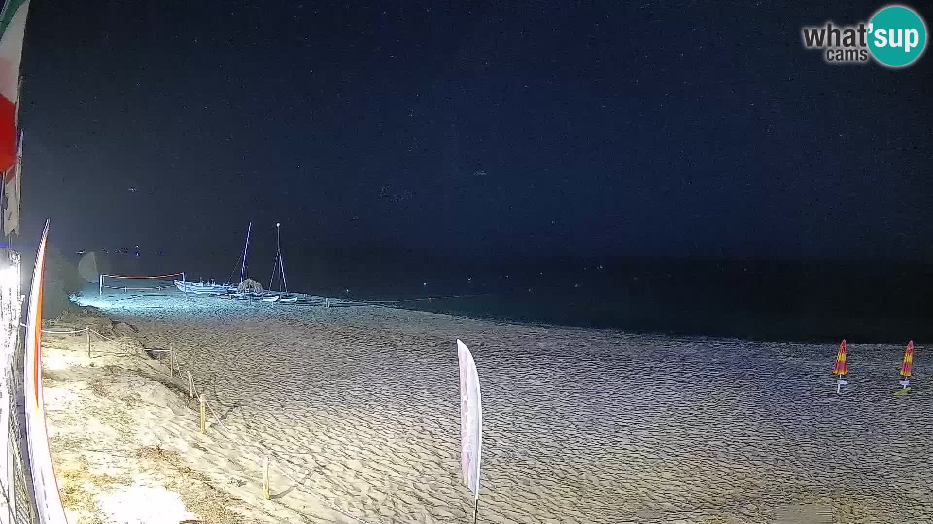 Spletna kamera Piscina Rei – Pogled v živo iz Costa Rei, Muravera