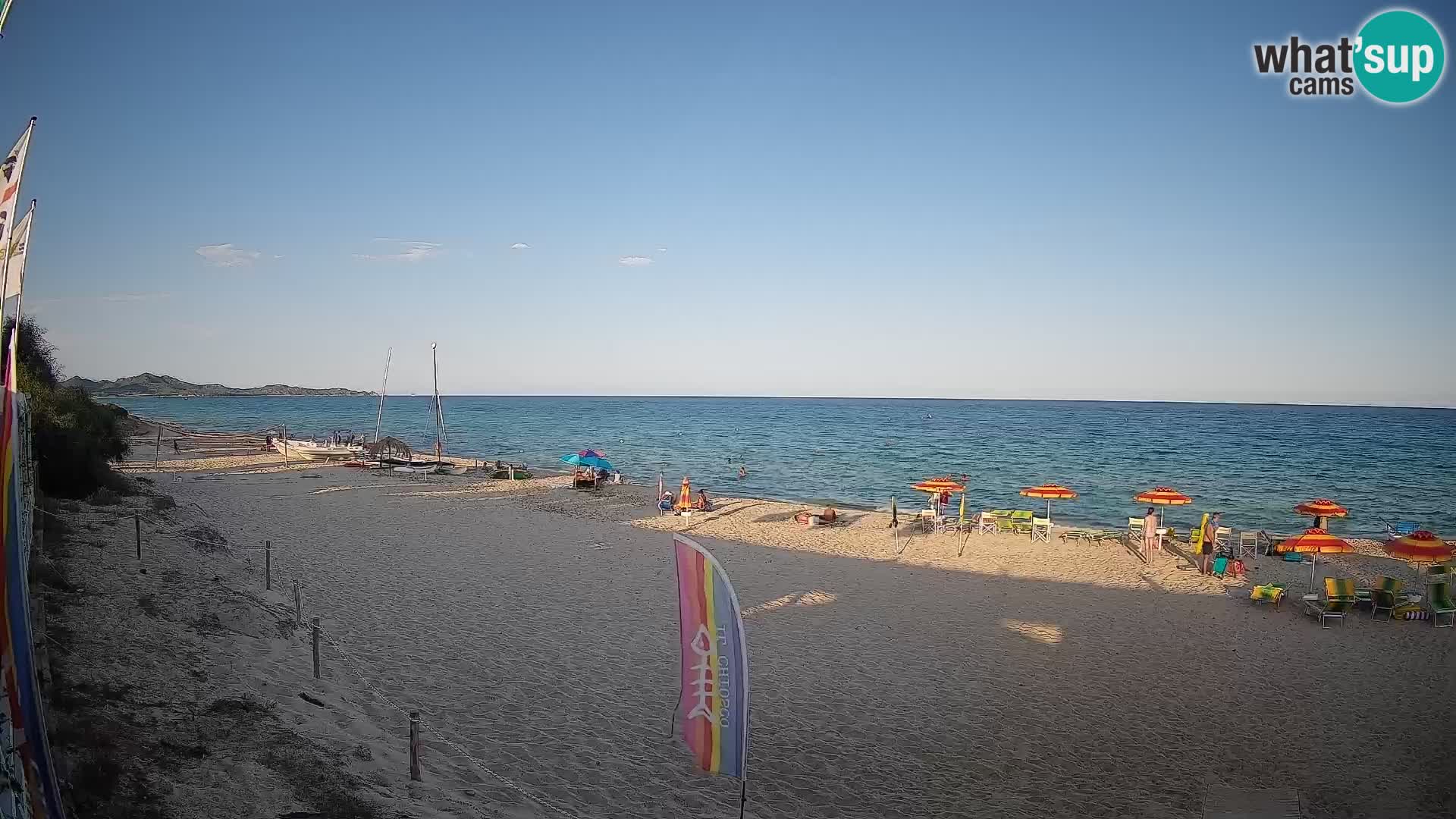 Webcam Piscina Rei – Live View from Costa Rei, Muravera