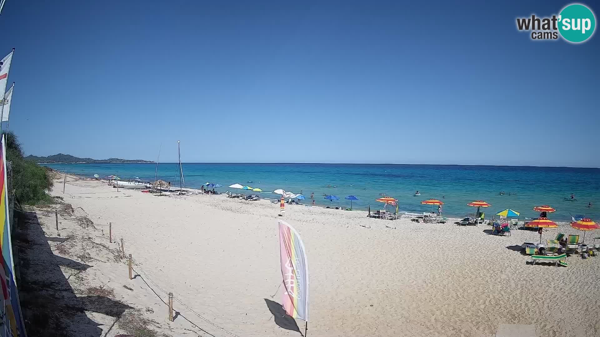 Webcam Piscina Rei – Liveblick auf Costa Rei in Muravera