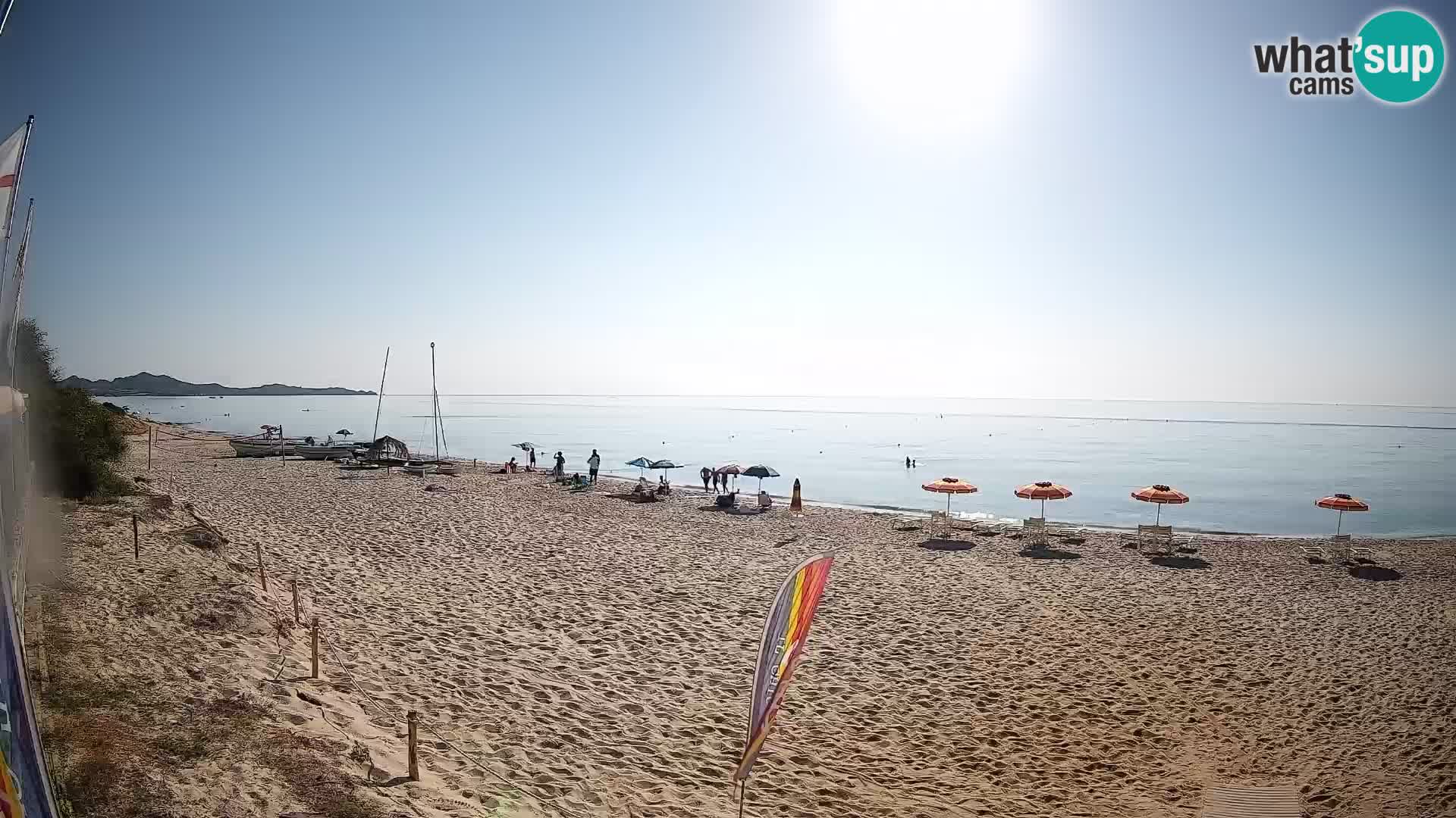 Webcam Piscina Rei – Vista en directo desde Costa Rei, Muravera