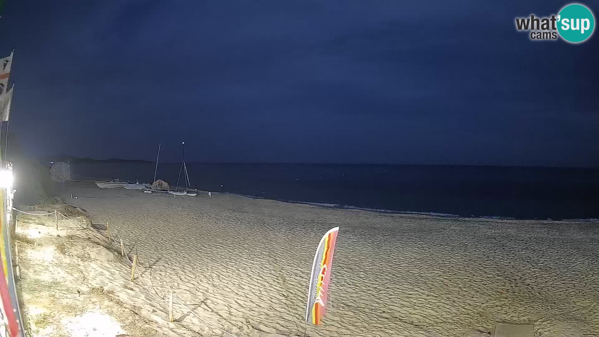 Webcam Piscina Rei – Vista live da Costa Rei, Muravera