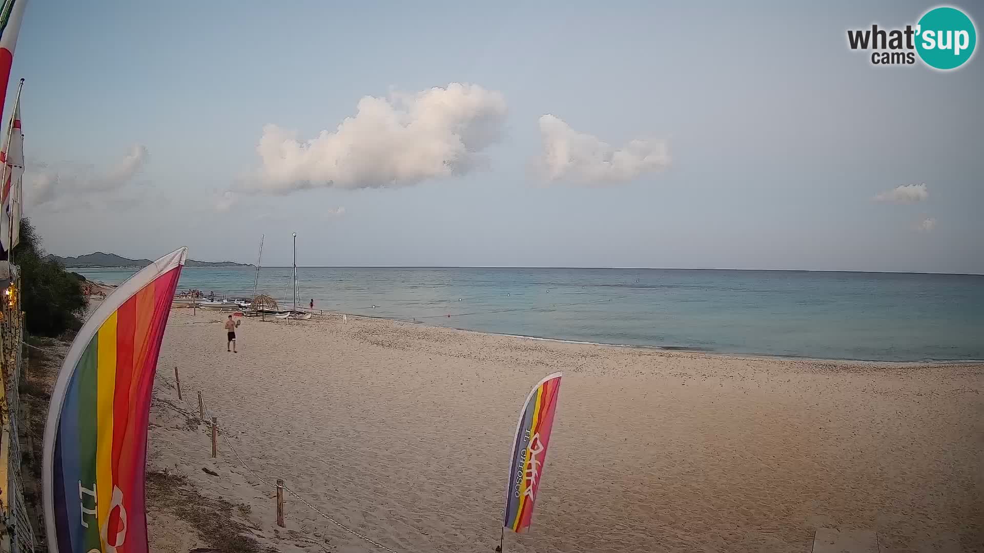 Webcam Piscina Rei – Vista live da Costa Rei, Muravera