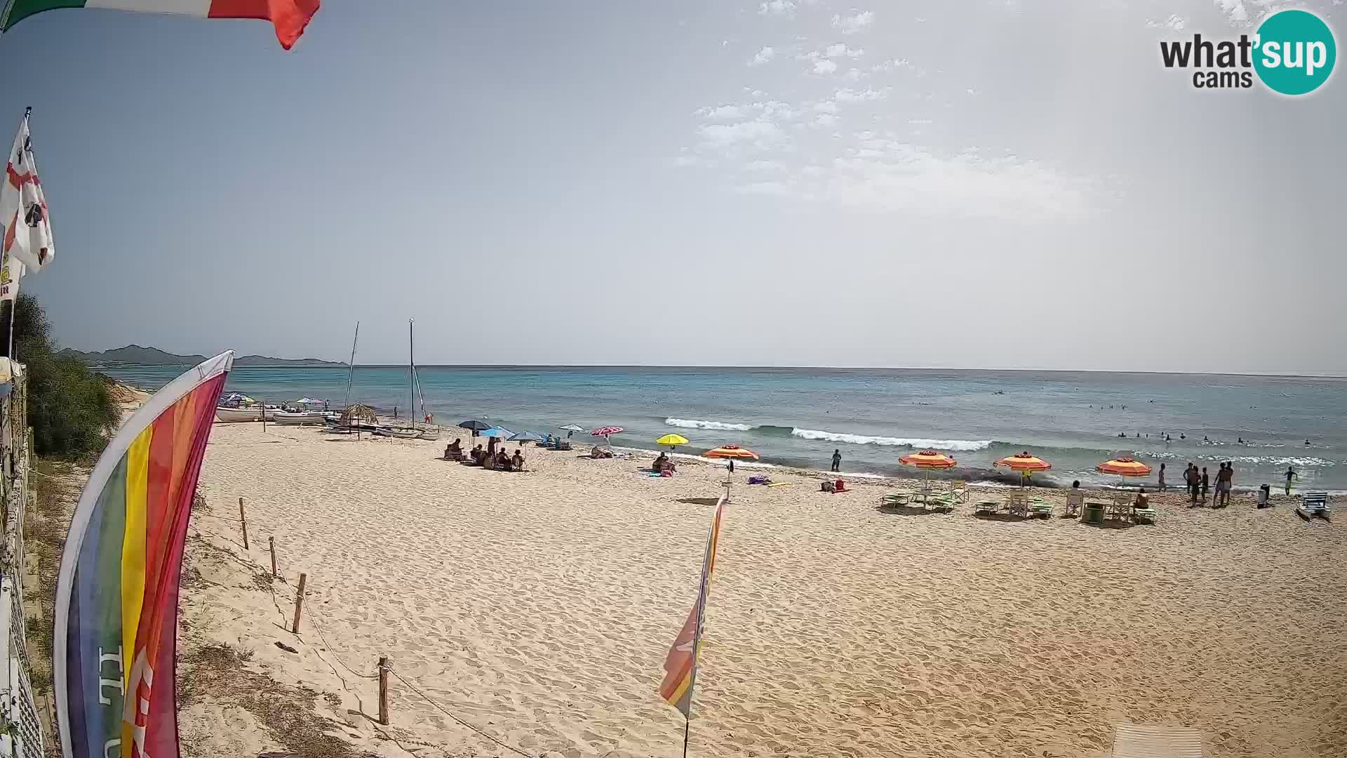 Web kamera Piscina Rei – Pogled uživo iz Costa Rei, Muravera