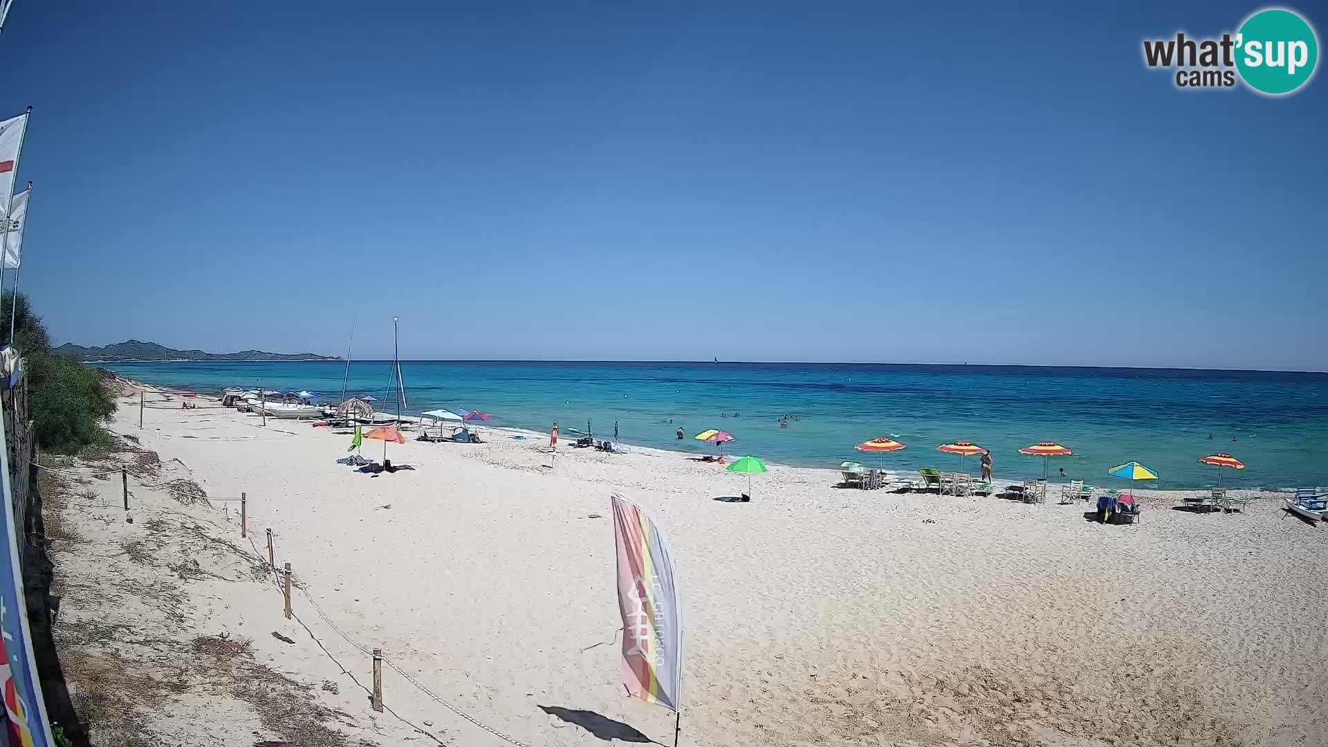 Webcam Piscina Rei – Liveblick auf Costa Rei in Muravera