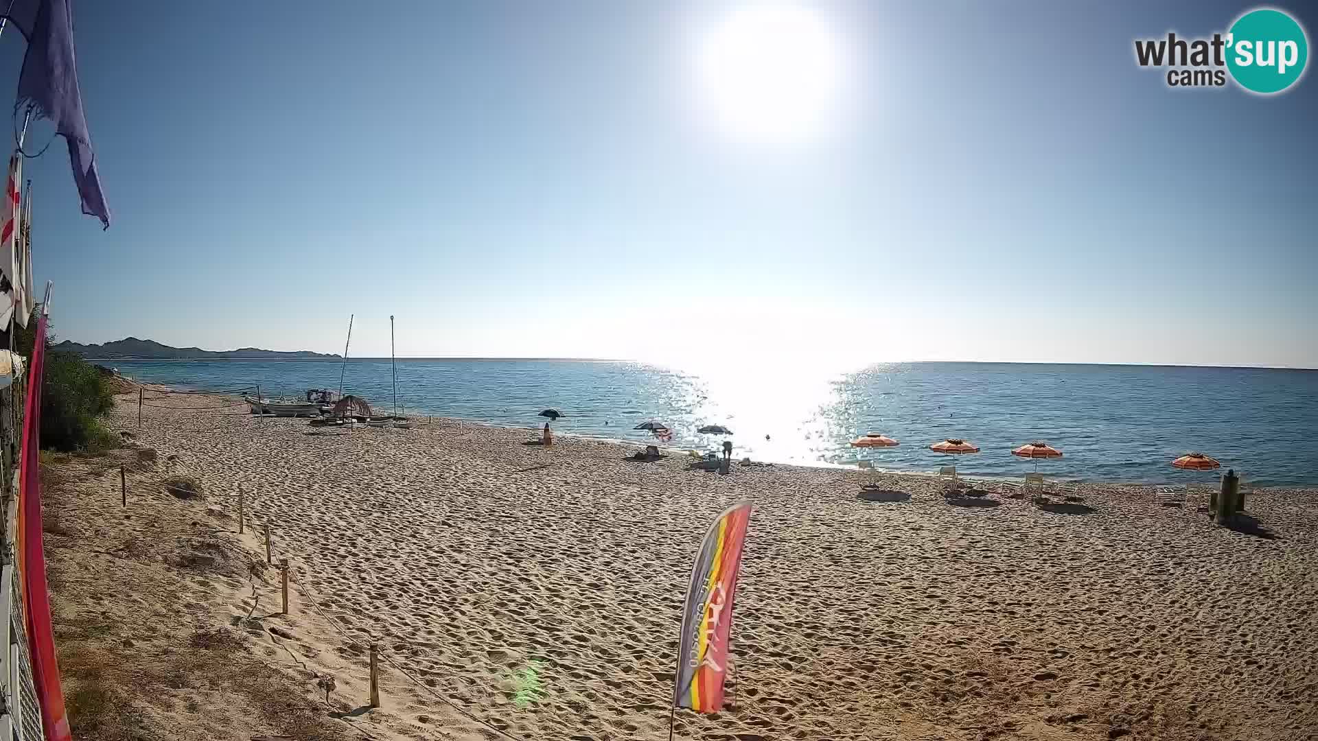 Webcam Piscina Rei – Vista live da Costa Rei, Muravera