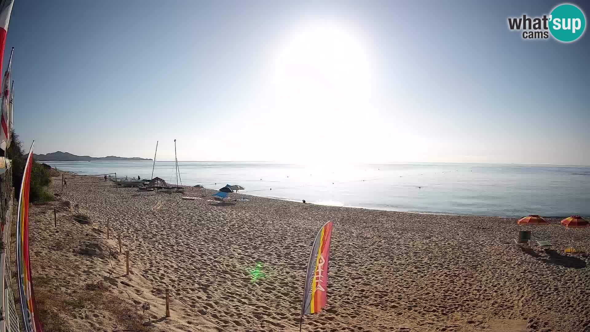 Webcam Piscina Rei – Vista live da Costa Rei, Muravera