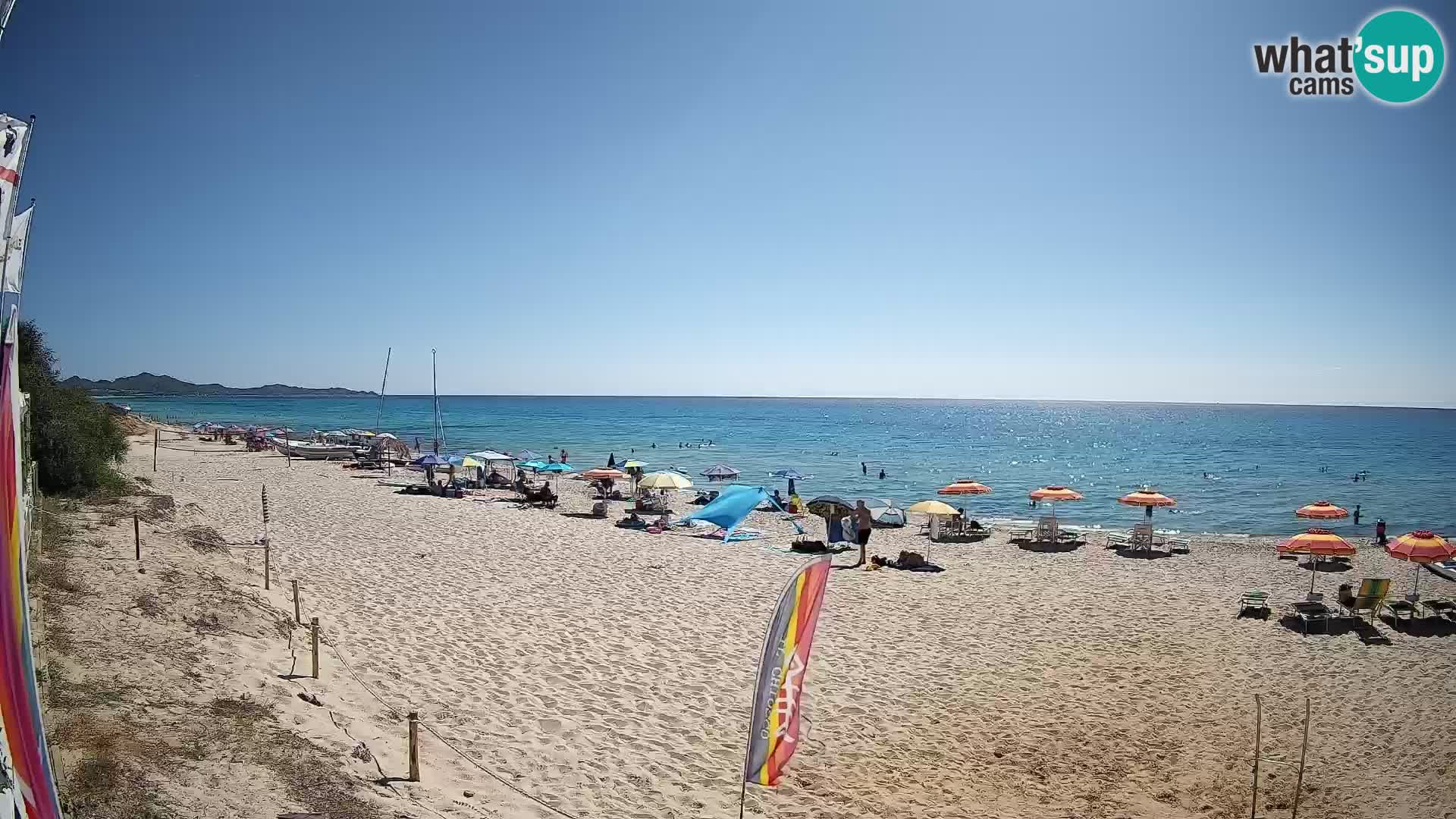 Webcam Piscina Rei – Live View from Costa Rei, Muravera
