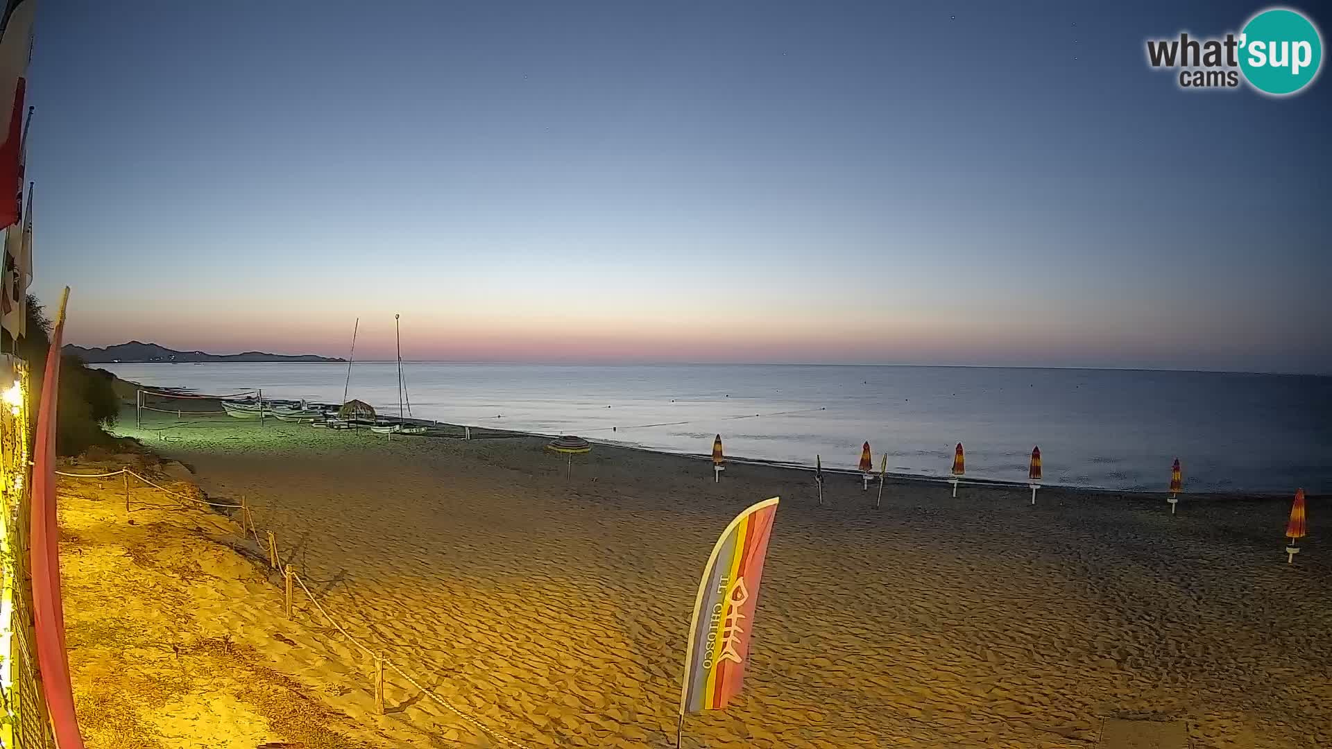 Webcam Piscina Rei – Vue en direct depuis Costa Rei, Muravera