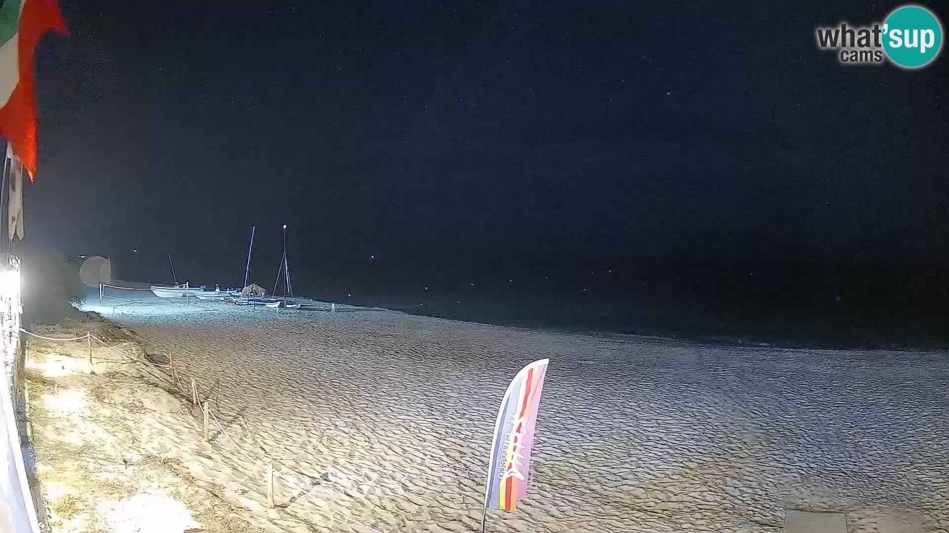 Webcam Piscina Rei – Vista live da Costa Rei, Muravera