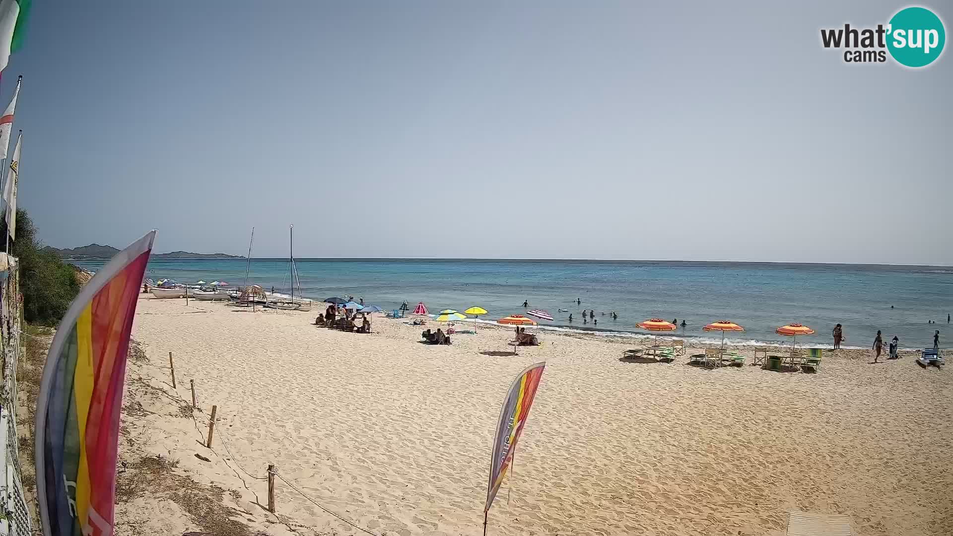 Webcam Piscina Rei – Vista en directo desde Costa Rei, Muravera