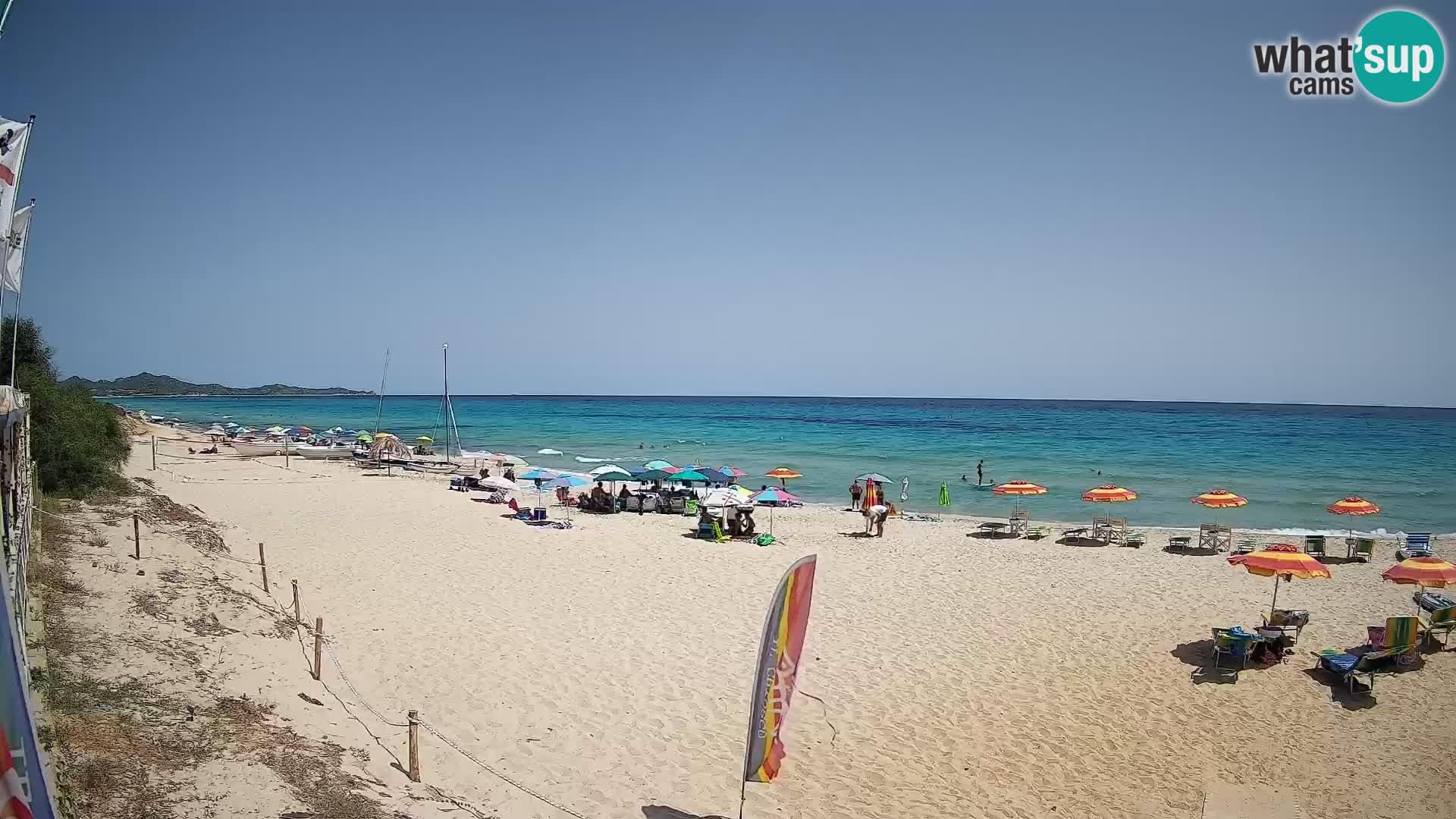 Webcam Piscina Rei – Vue en direct depuis Costa Rei, Muravera