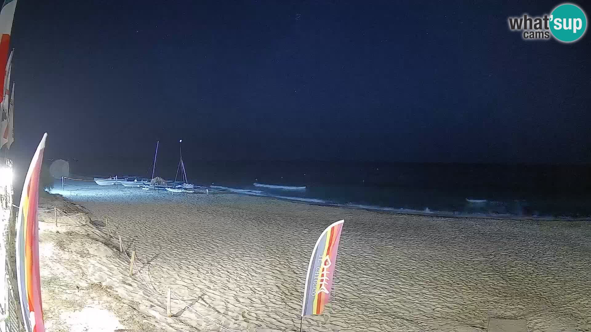 Webcam Piscina Rei – Vista en directo desde Costa Rei, Muravera