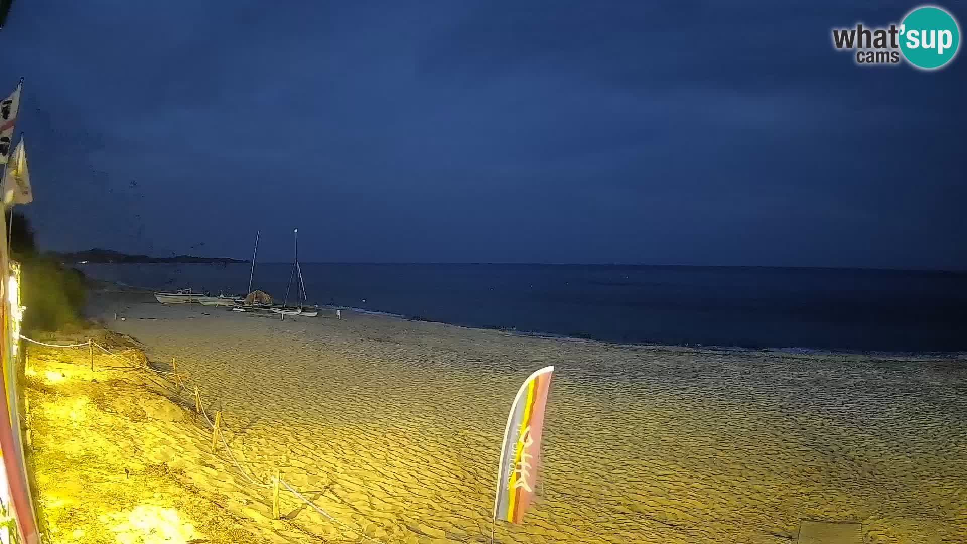 Webcam Piscina Rei – Vista live da Costa Rei, Muravera