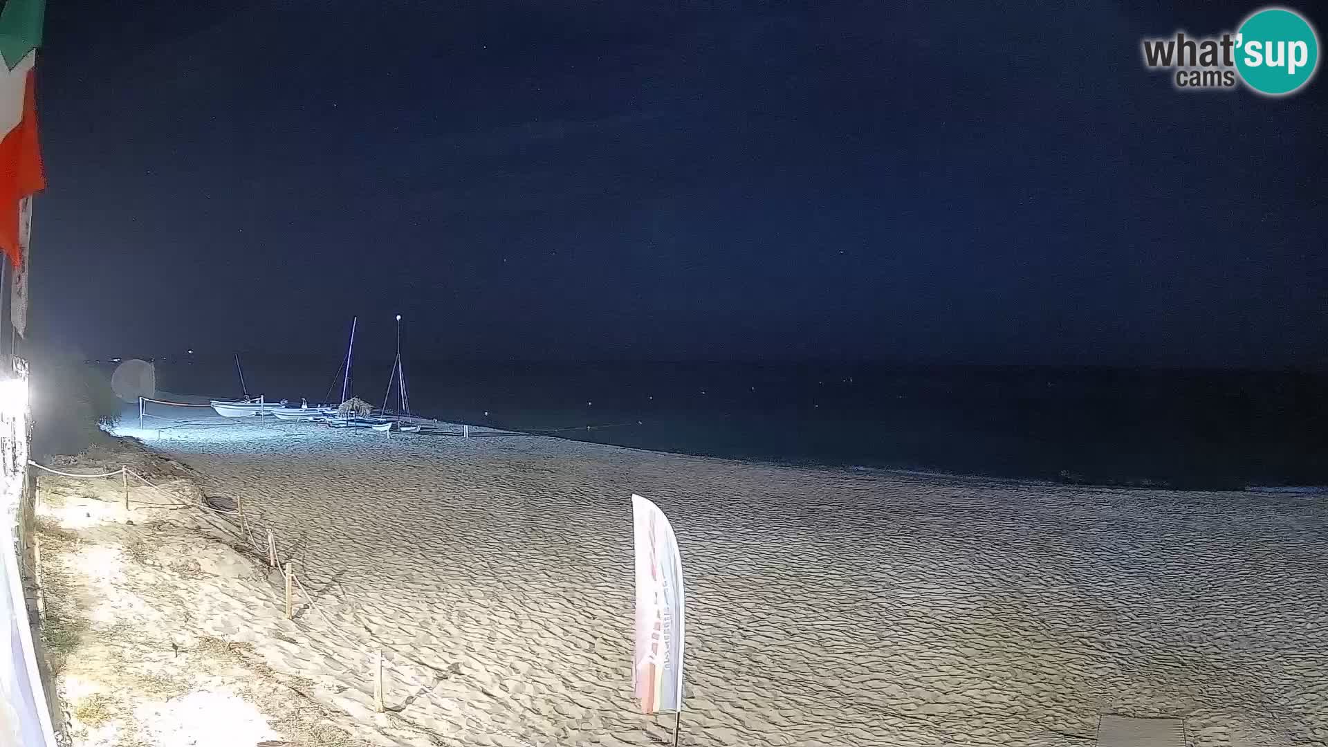 Webcam Piscina Rei – Vista live da Costa Rei, Muravera
