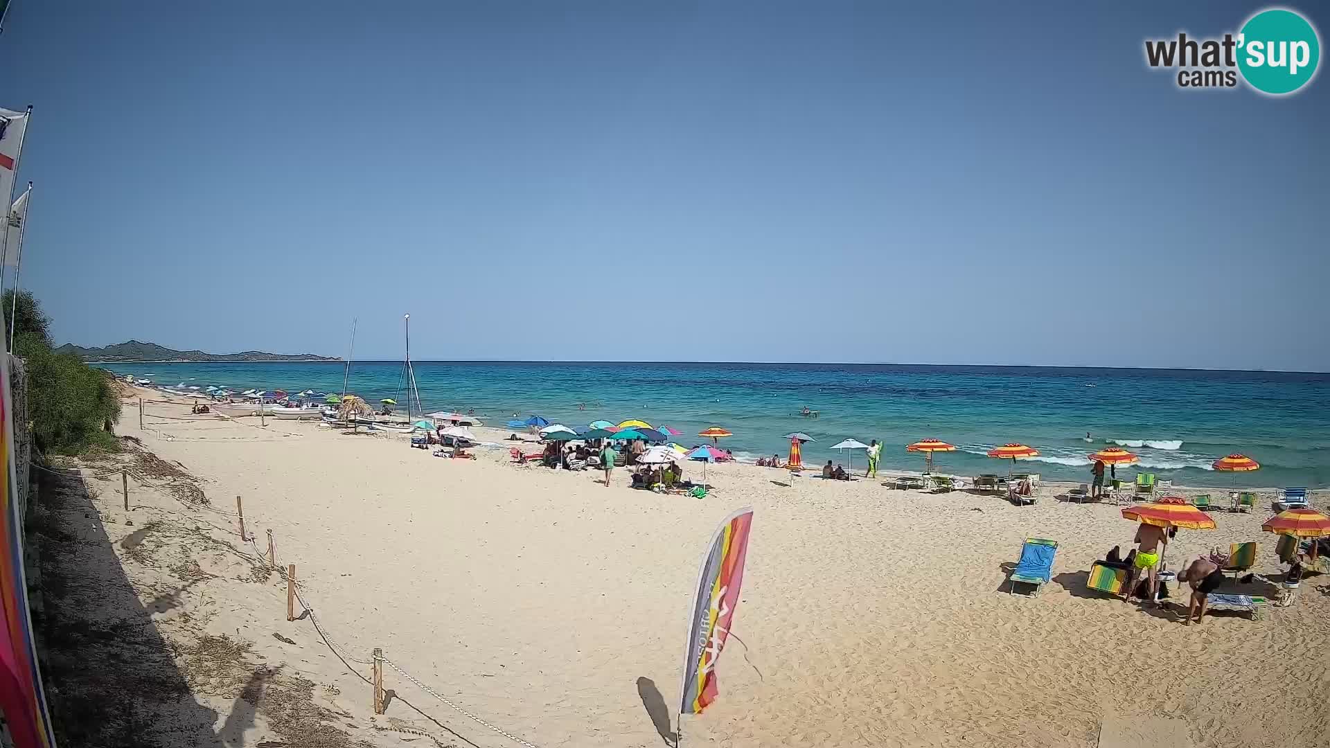 Webcam Piscina Rei – Liveblick auf Costa Rei in Muravera