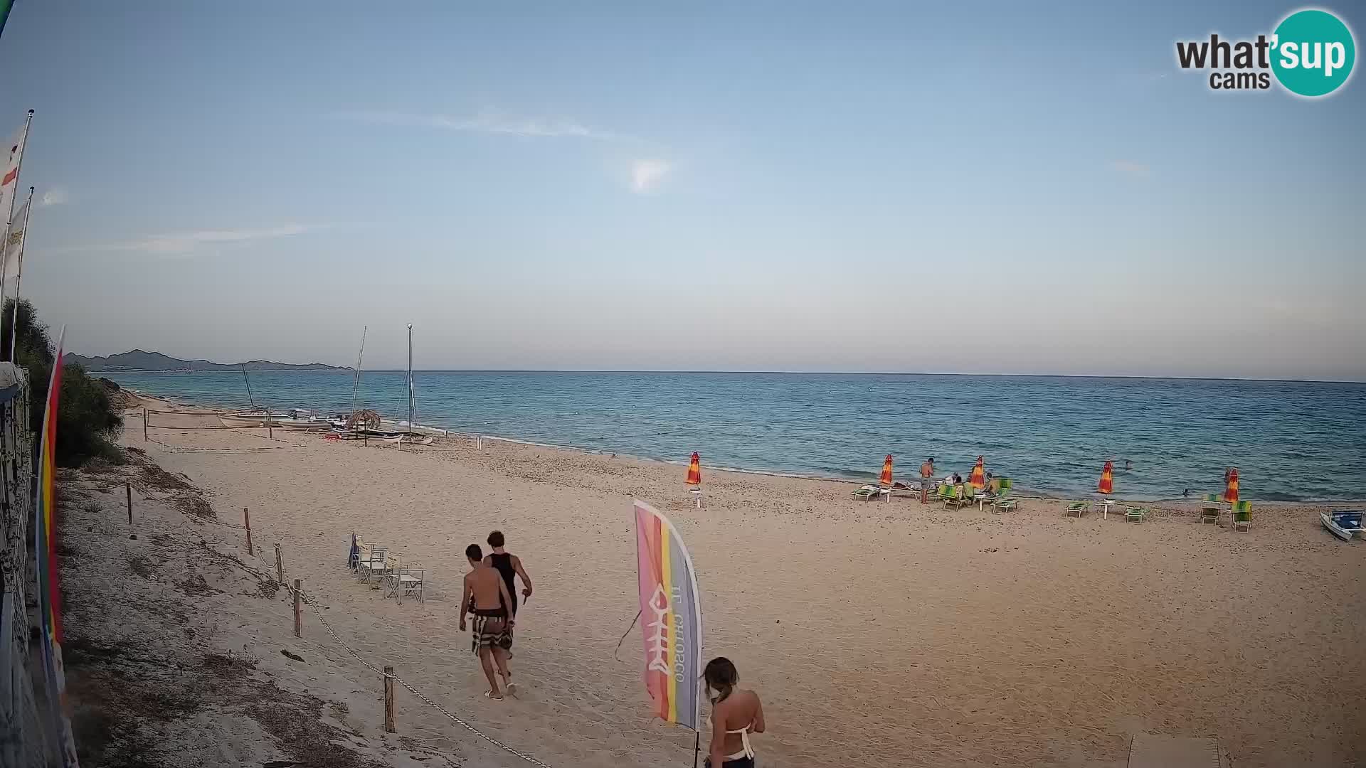 Spletna kamera Piscina Rei – Pogled v živo iz Costa Rei, Muravera