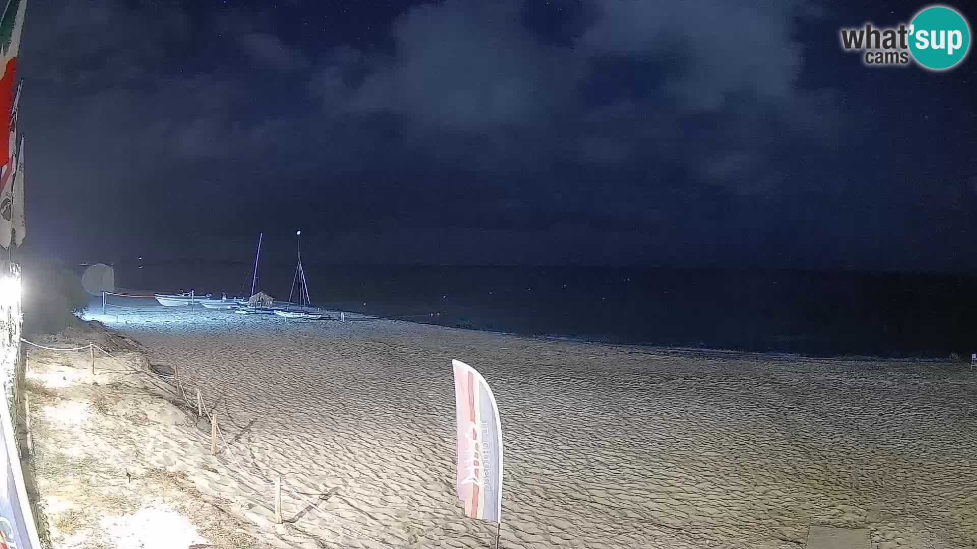 Webcam Piscina Rei – Vista live da Costa Rei, Muravera