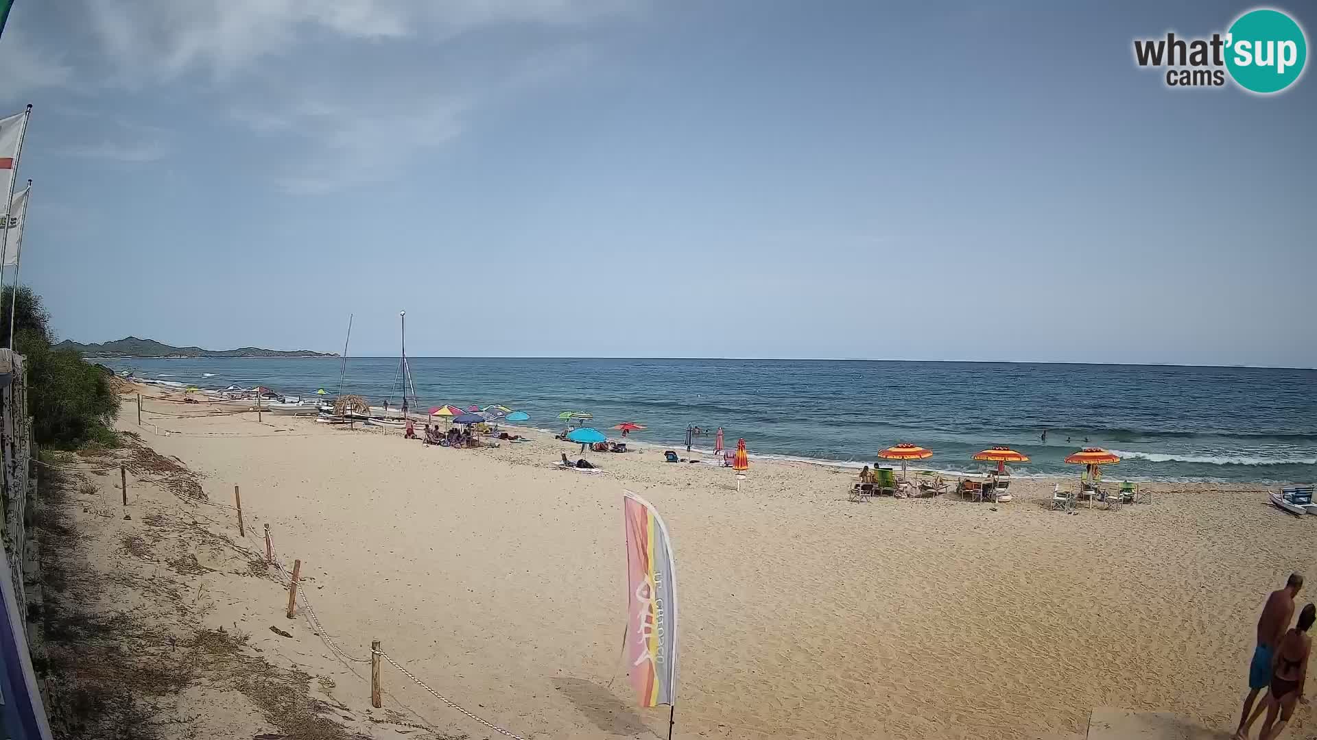 Spletna kamera Piscina Rei – Pogled v živo iz Costa Rei, Muravera