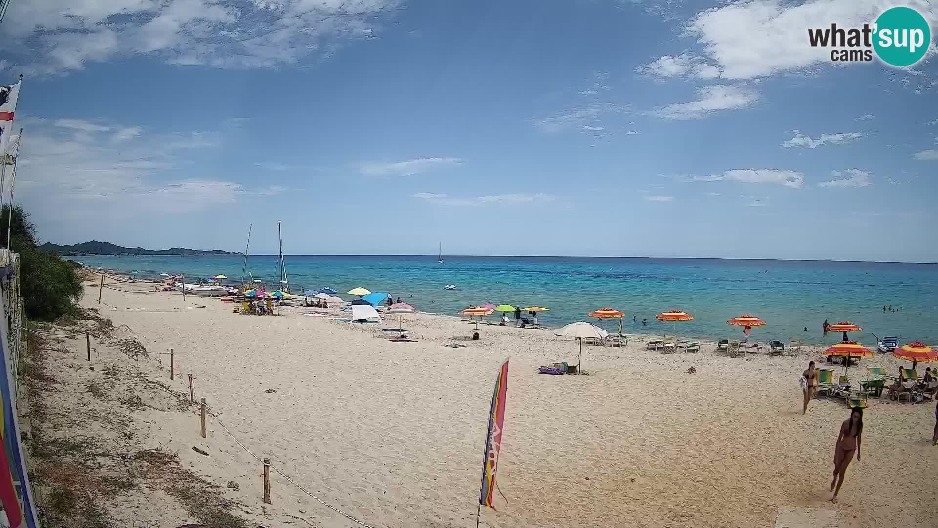 Webcam Piscina Rei – Liveblick auf Costa Rei in Muravera