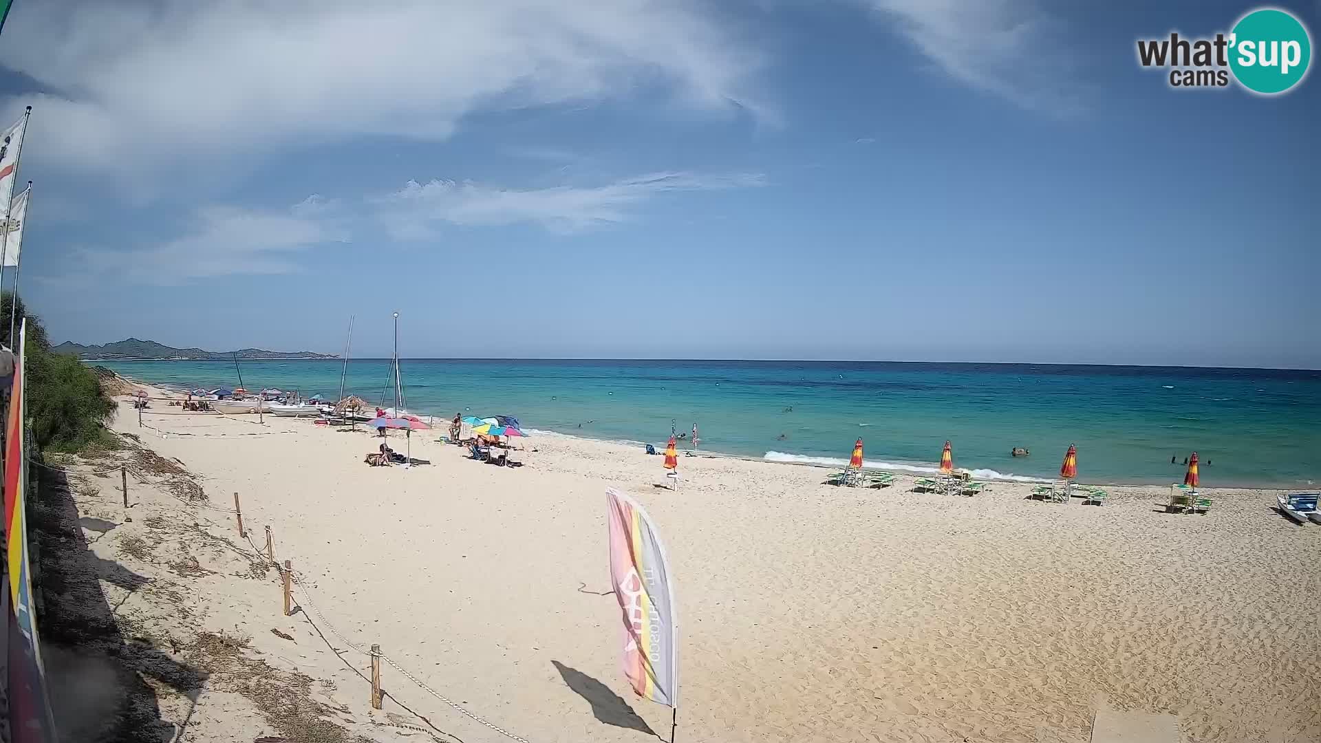 Webcam Piscina Rei – Liveblick auf Costa Rei in Muravera