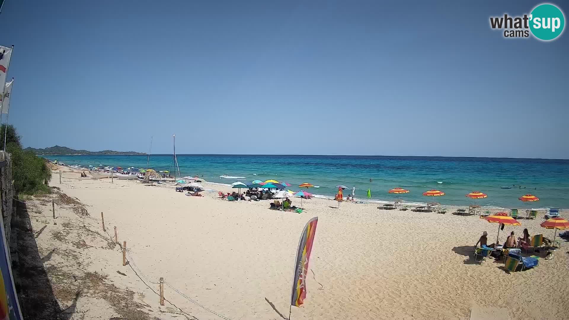 Webcam Piscina Rei – Liveblick auf Costa Rei in Muravera