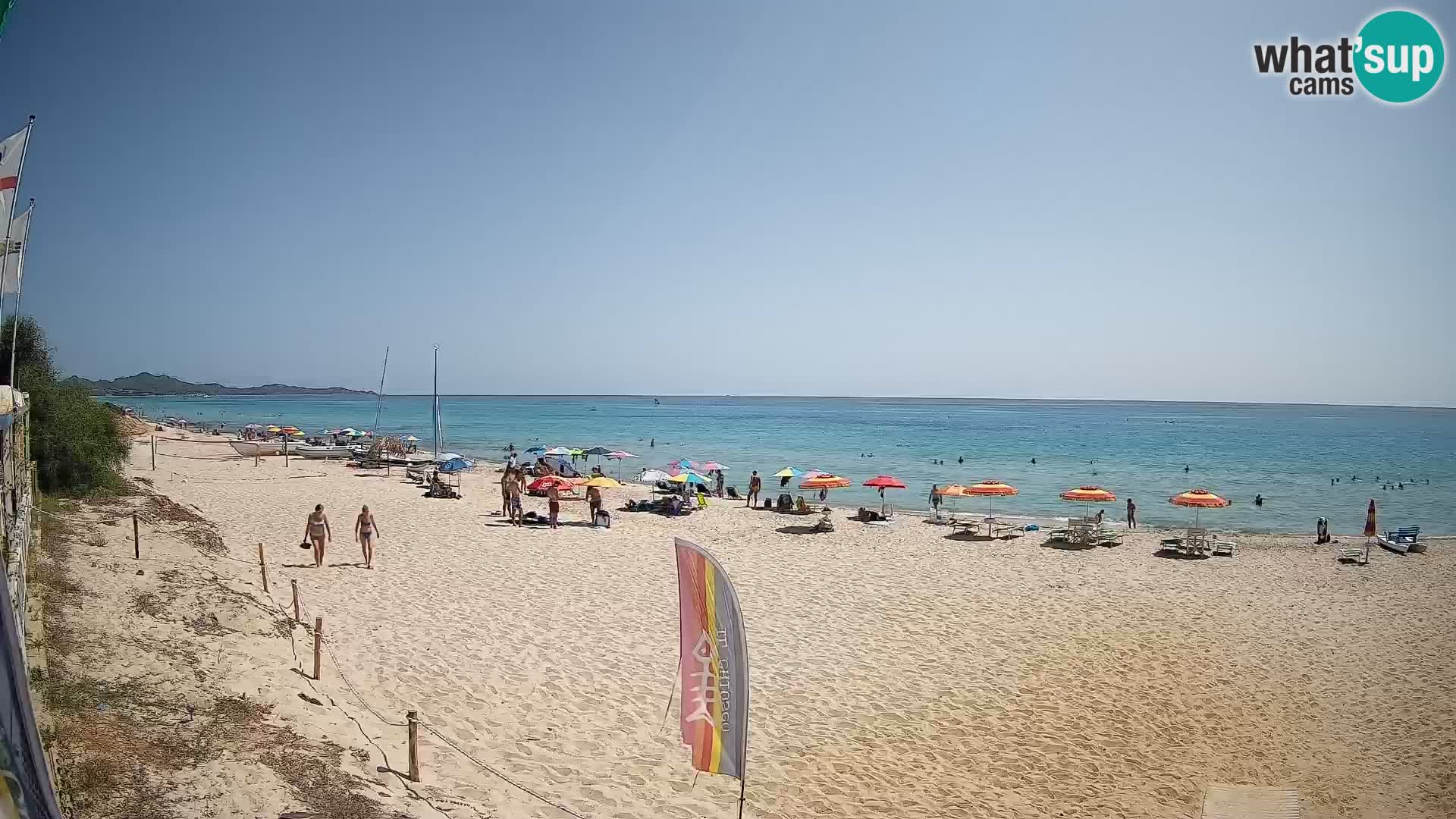 Webcam Piscina Rei – Vue en direct depuis Costa Rei, Muravera