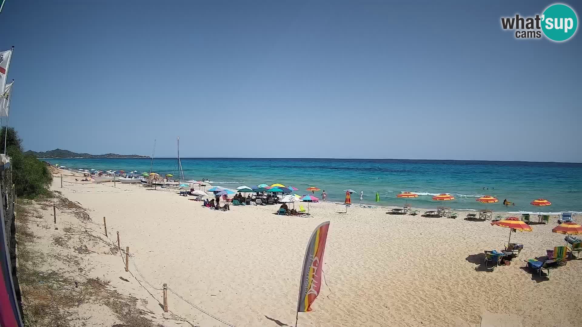 Webcam Piscina Rei – Liveblick auf Costa Rei in Muravera