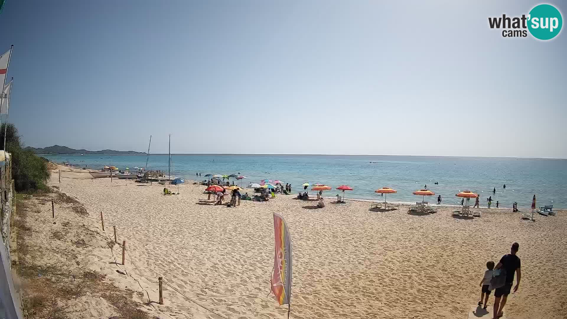 Spletna kamera Piscina Rei – Pogled v živo iz Costa Rei, Muravera