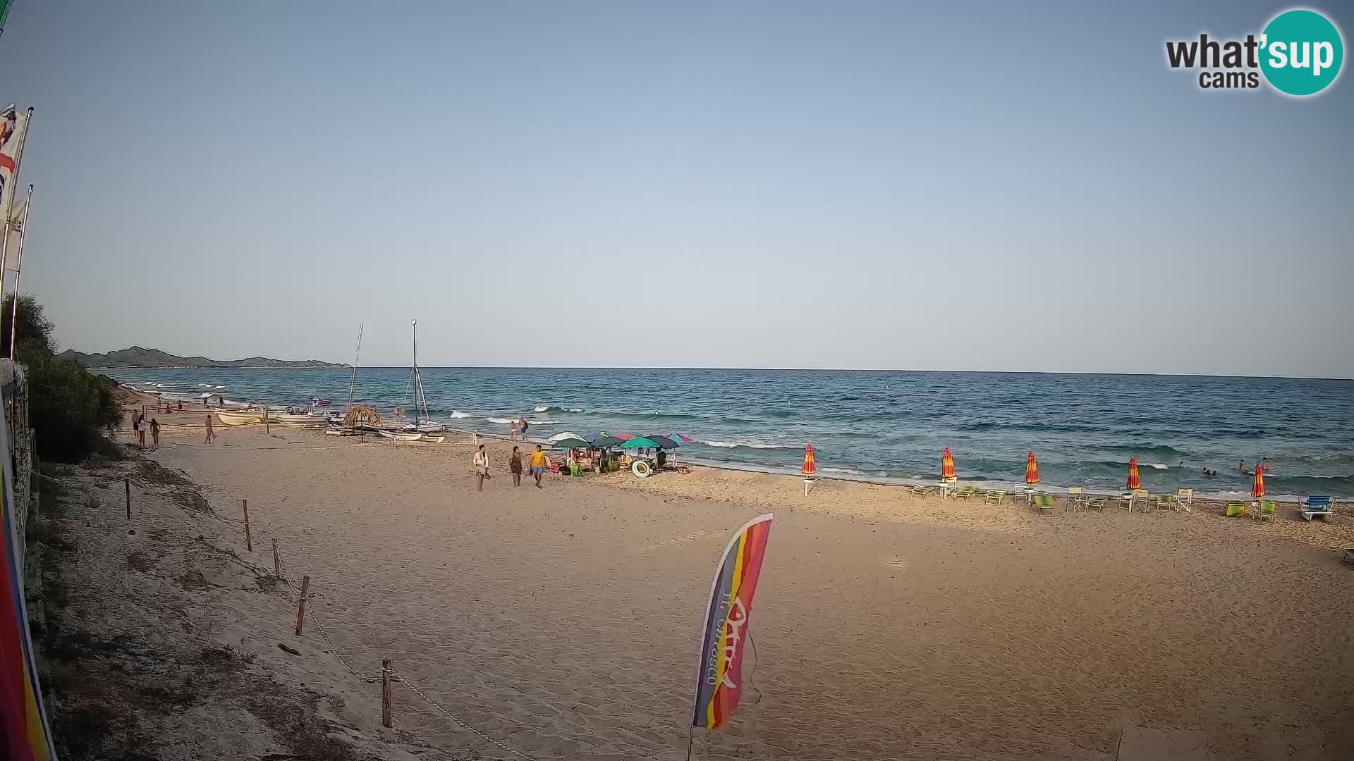 Spletna kamera Piscina Rei – Pogled v živo iz Costa Rei, Muravera