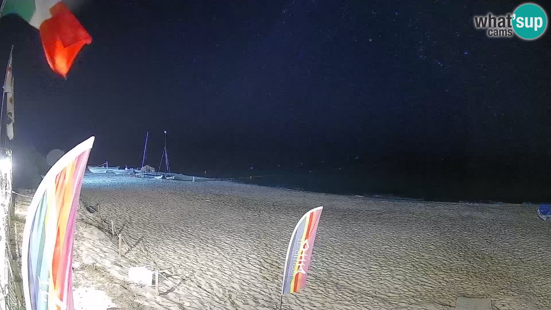 Webcam Piscina Rei – Vista live da Costa Rei, Muravera
