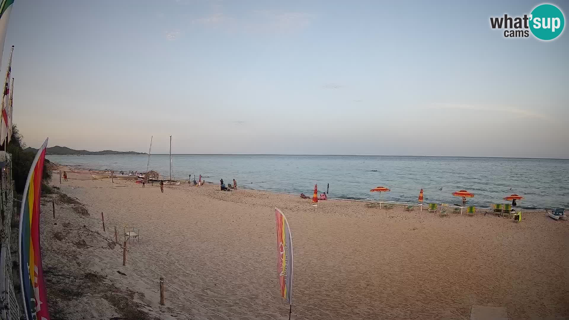 Webcam Piscina Rei – Vista en directo desde Costa Rei, Muravera