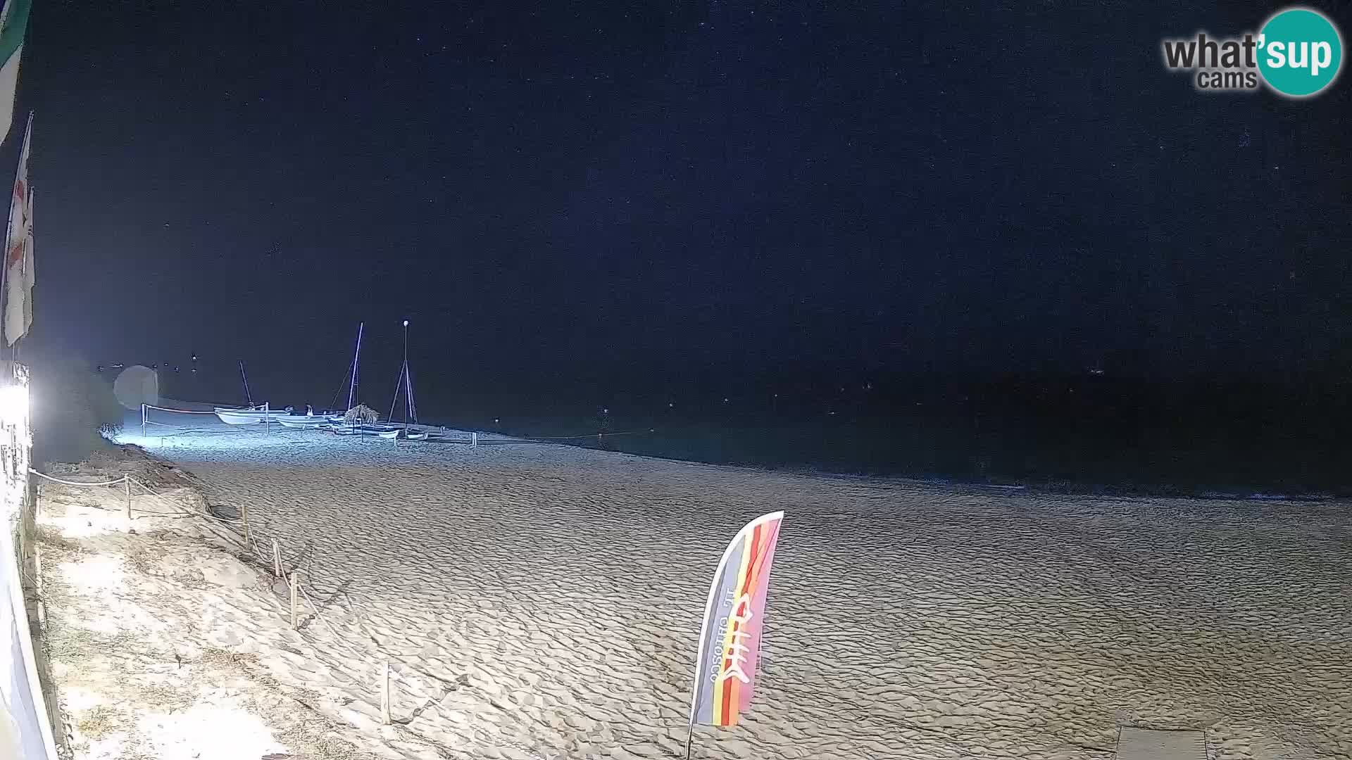 Spletna kamera Piscina Rei – Pogled v živo iz Costa Rei, Muravera