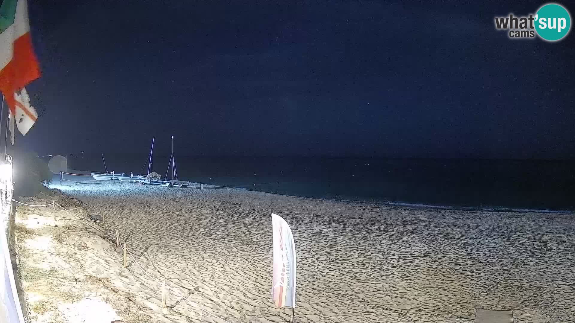 Webcam Piscina Rei – Vue en direct depuis Costa Rei, Muravera