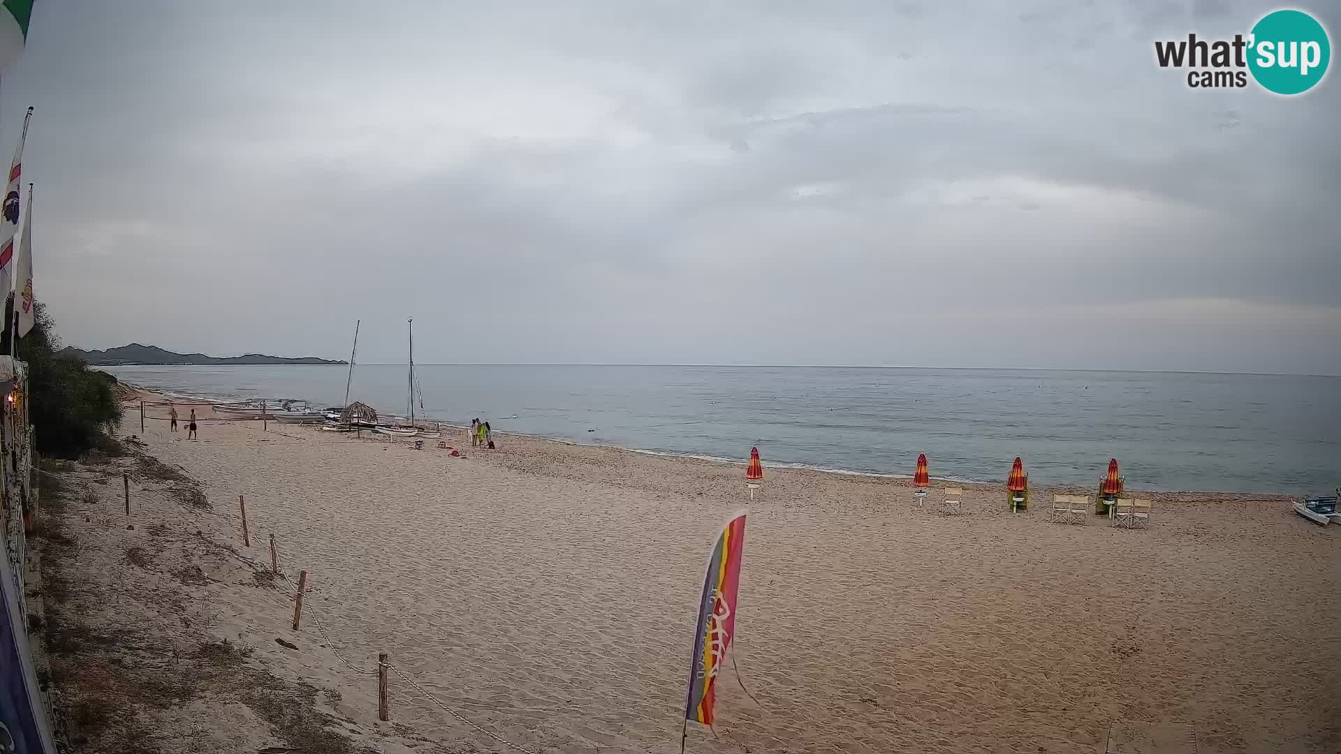Webcam Piscina Rei – Vista live da Costa Rei, Muravera