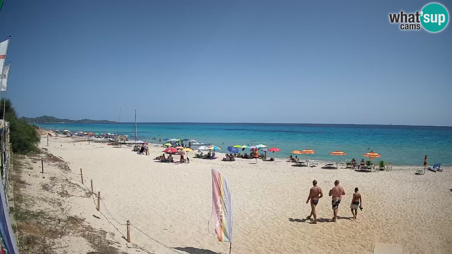 Webcam Piscina Rei – Vista en directo desde Costa Rei, Muravera