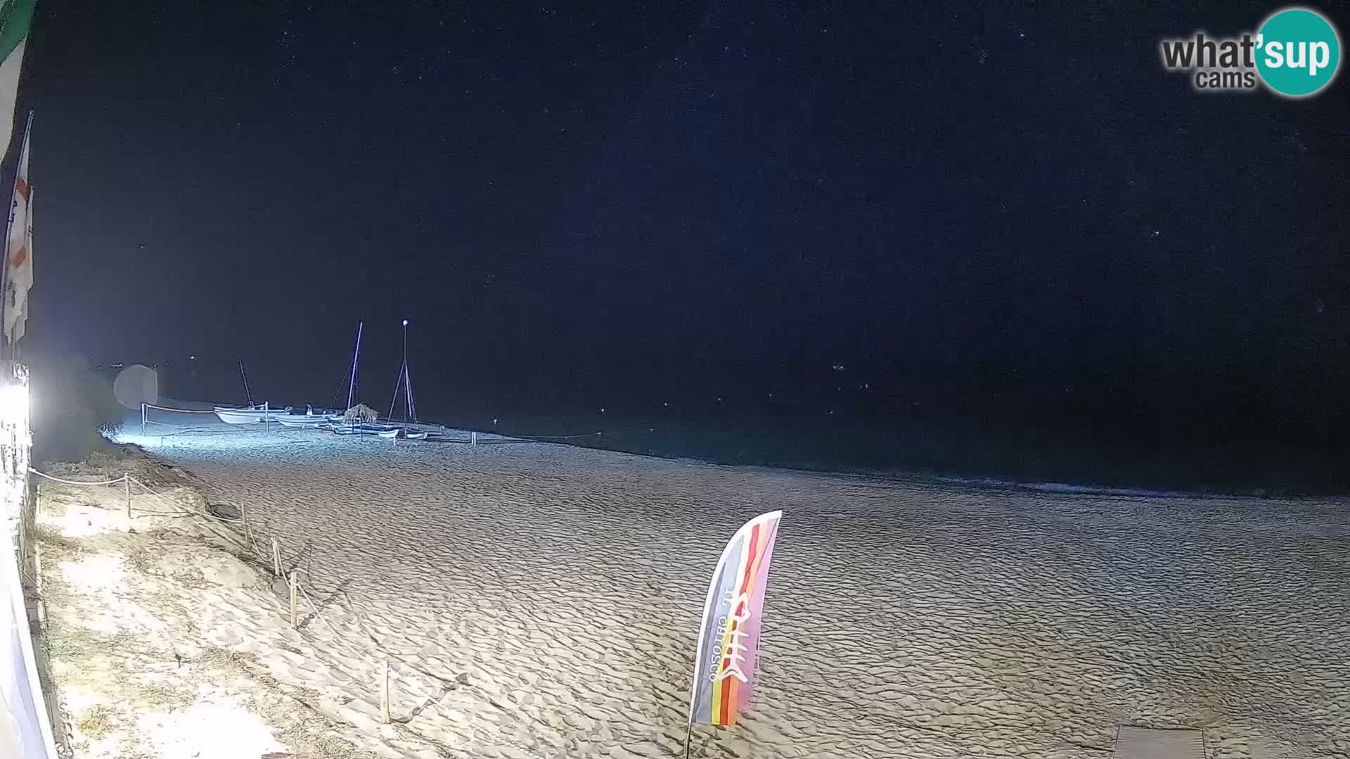 Webcam Piscina Rei – Vista live da Costa Rei, Muravera