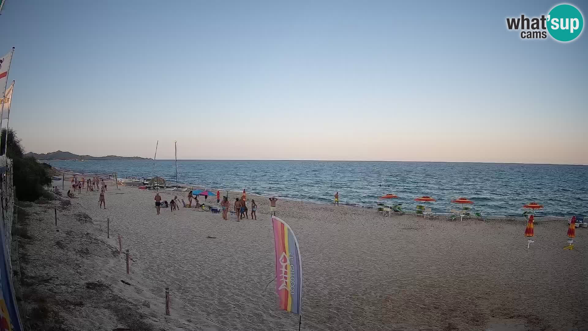 Webcam Piscina Rei – Vista en directo desde Costa Rei, Muravera