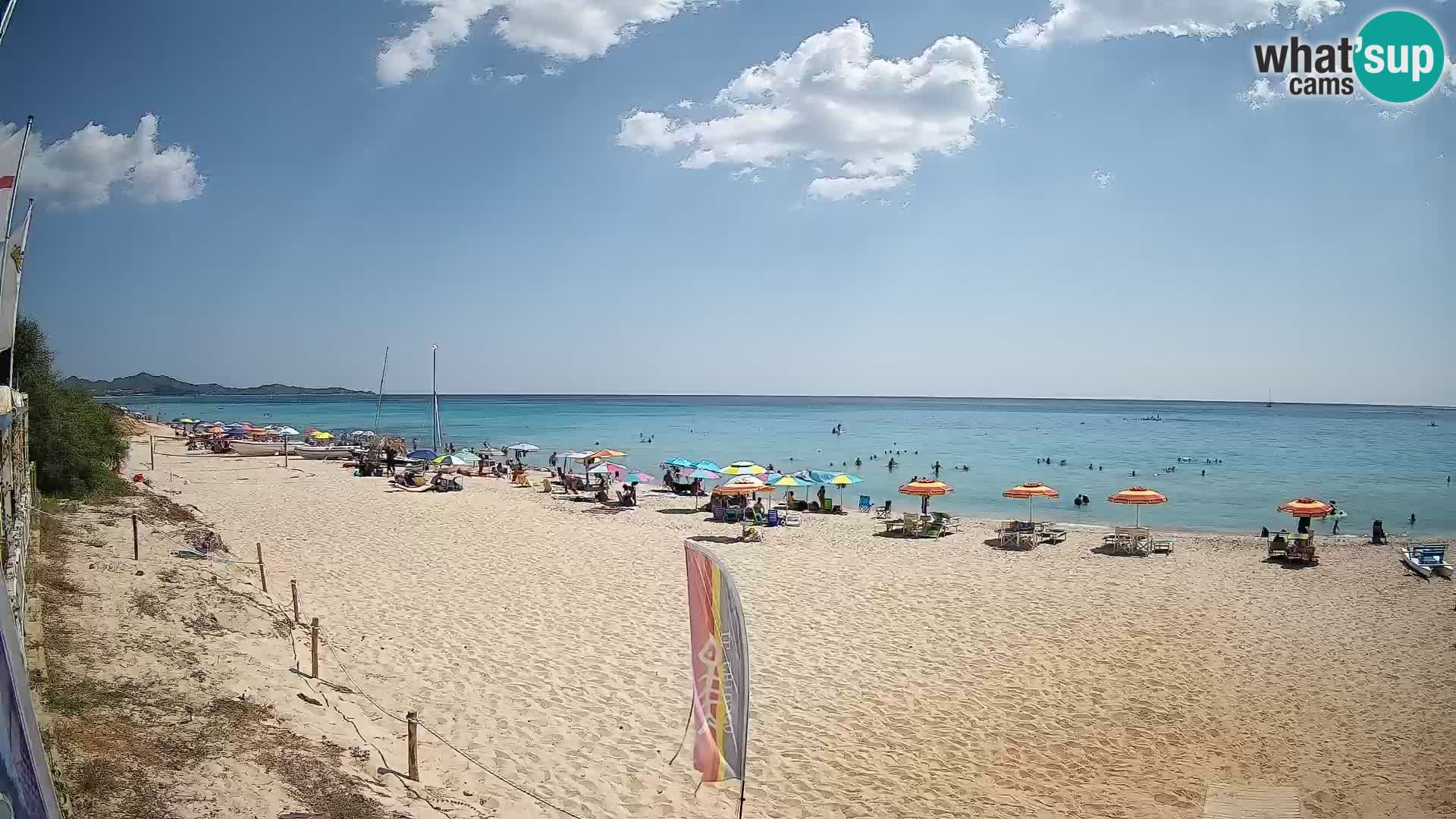 Webcam Piscina Rei – Vista en directo desde Costa Rei, Muravera