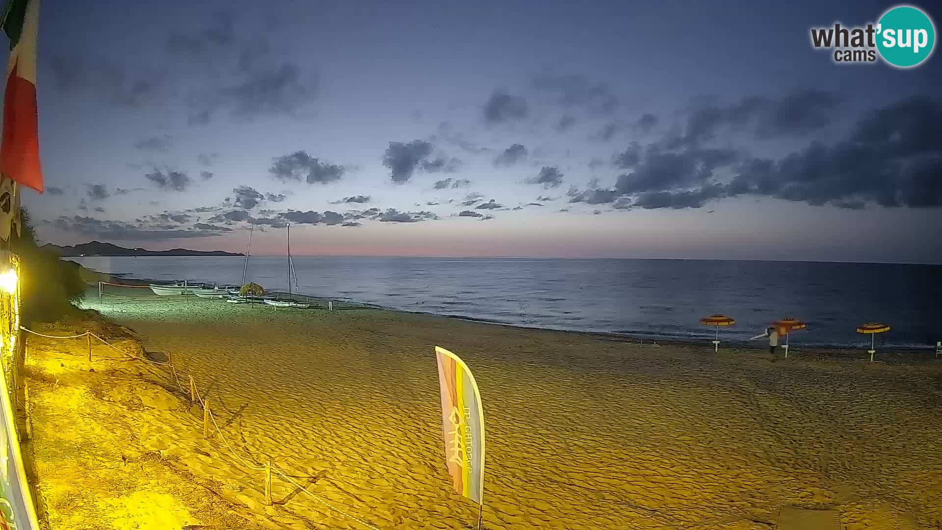Webcam Piscina Rei – Vista en directo desde Costa Rei, Muravera