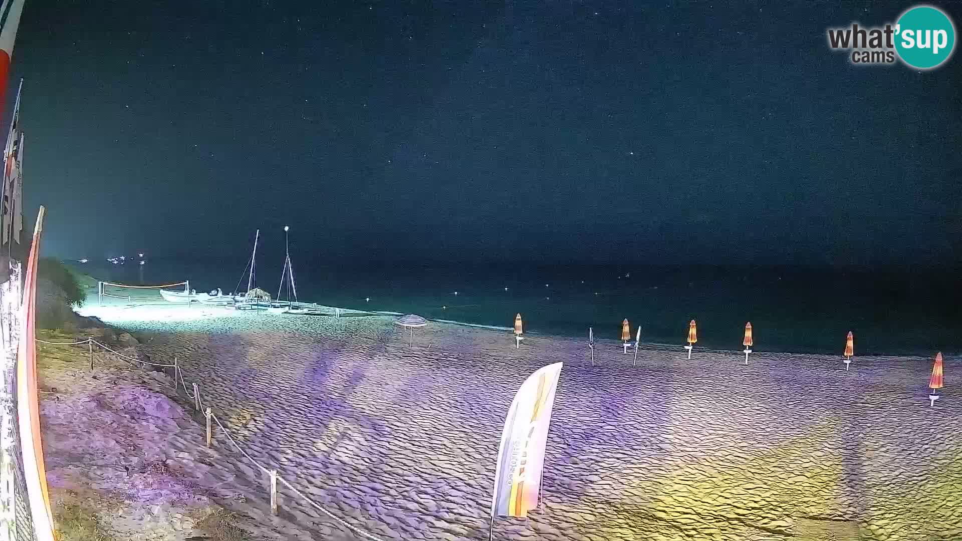Webcam Piscina Rei – Vista live da Costa Rei, Muravera