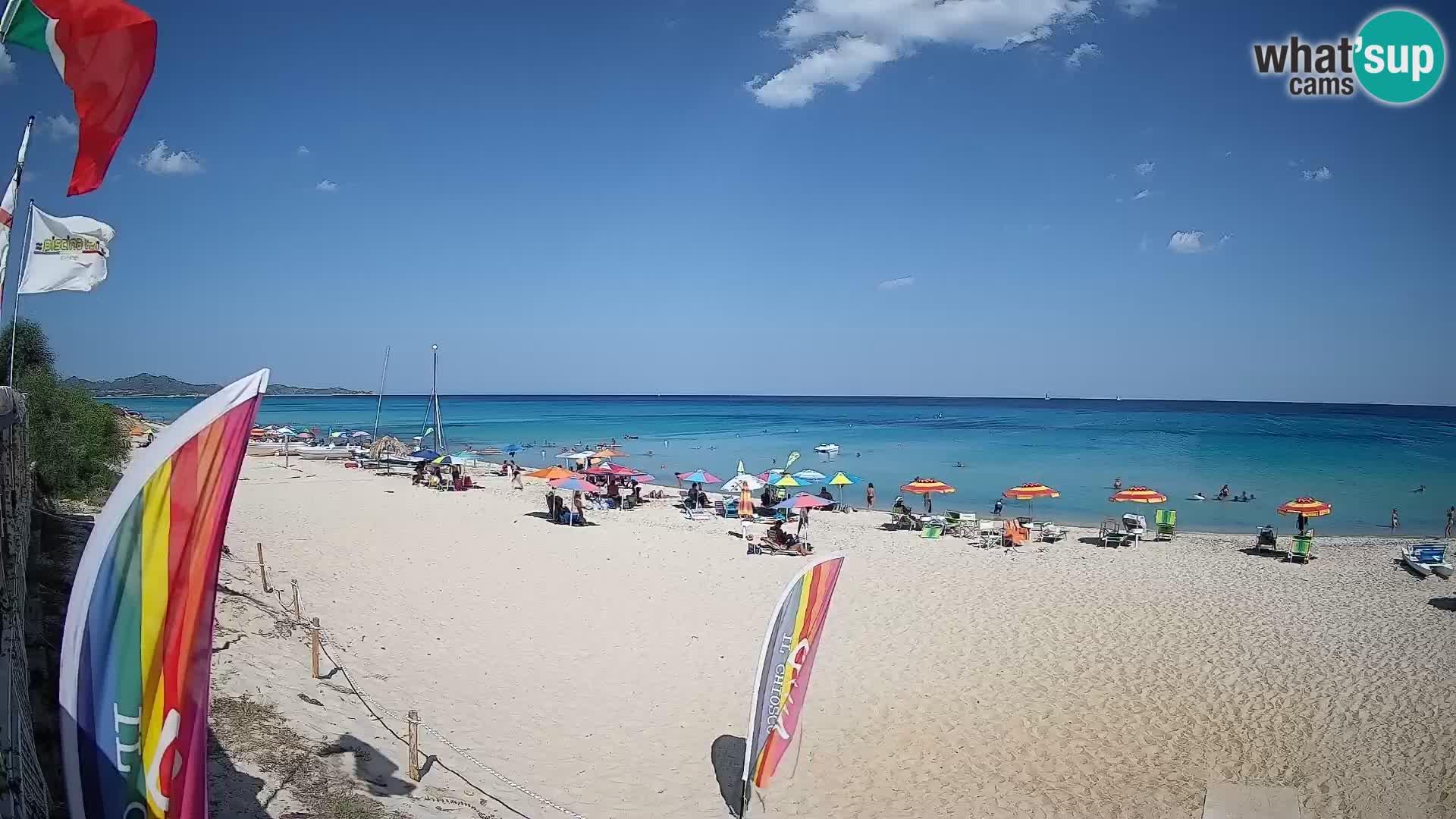 Webcam Piscina Rei – Liveblick auf Costa Rei in Muravera