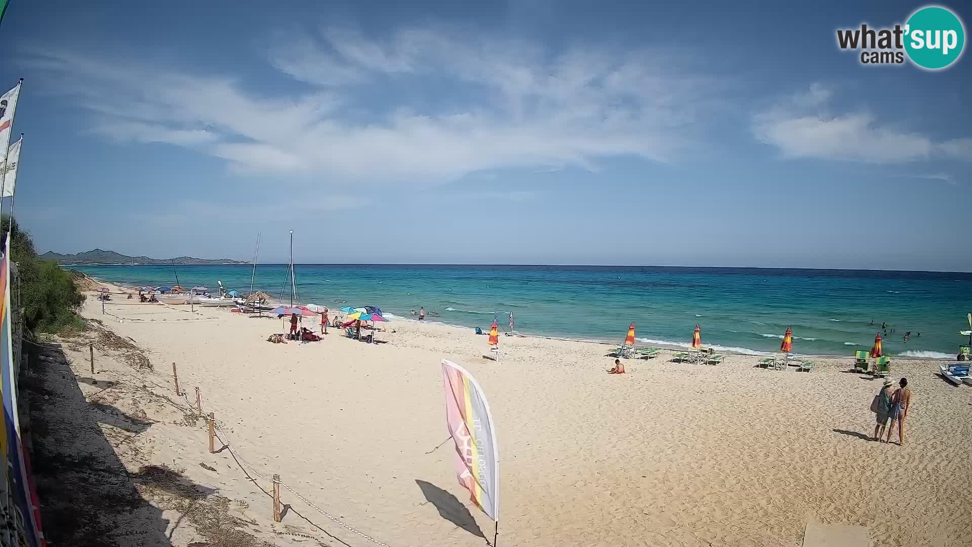 Webcam Piscina Rei – Vue en direct depuis Costa Rei, Muravera