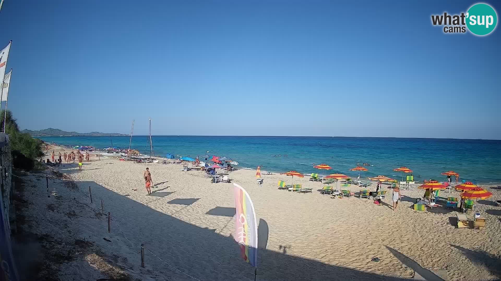 Webcam Piscina Rei – Live View from Costa Rei, Muravera