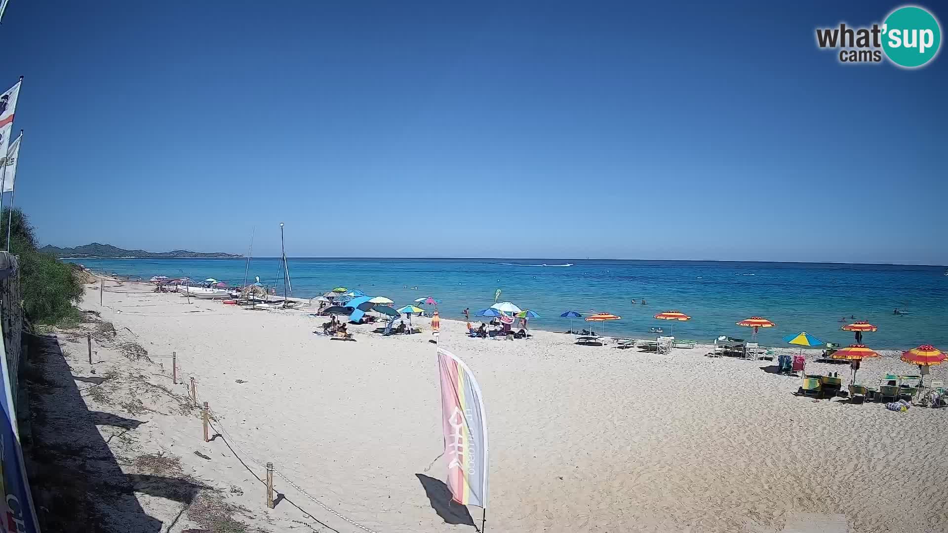 Webcam Piscina Rei – Vue en direct depuis Costa Rei, Muravera
