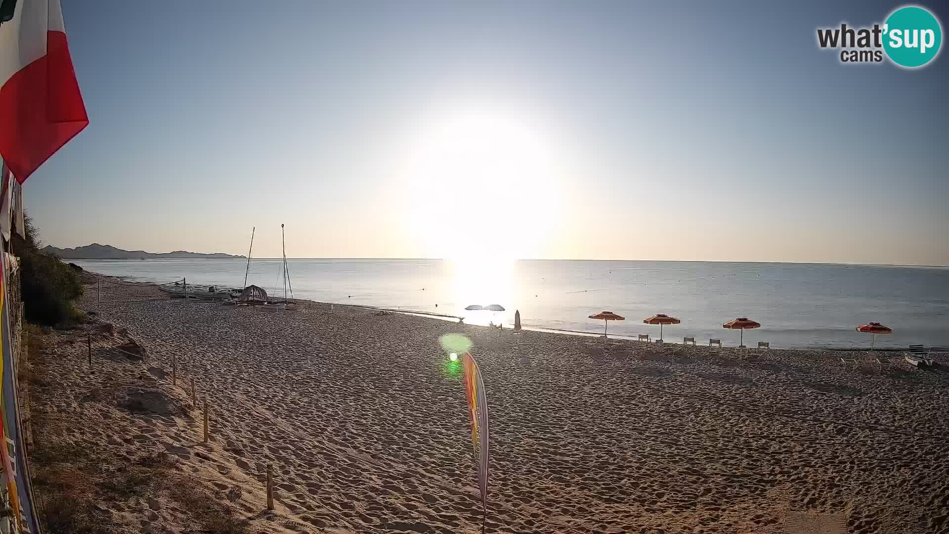 Spletna kamera Piscina Rei – Pogled v živo iz Costa Rei, Muravera
