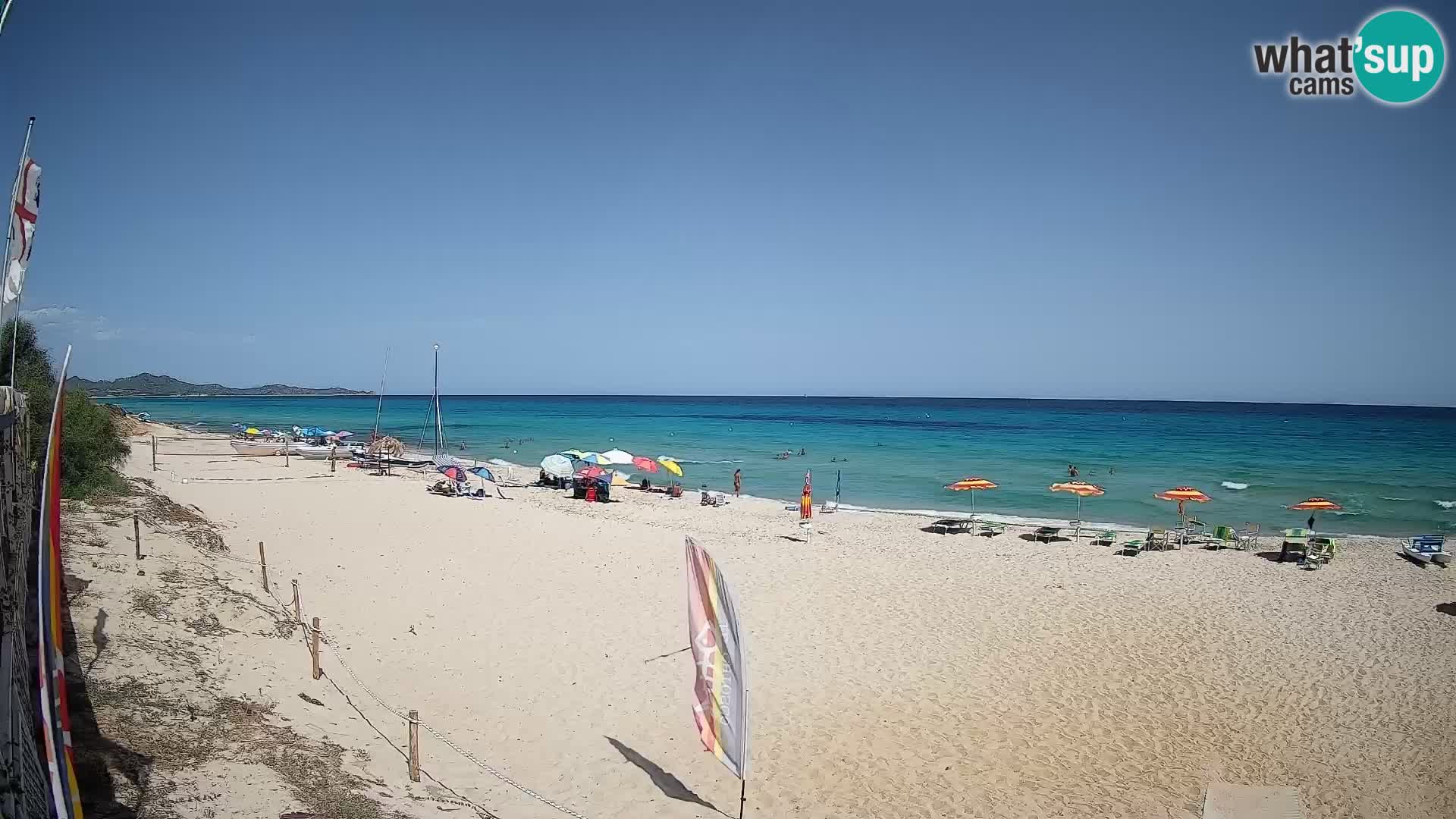 Webcam Piscina Rei – Liveblick auf Costa Rei in Muravera