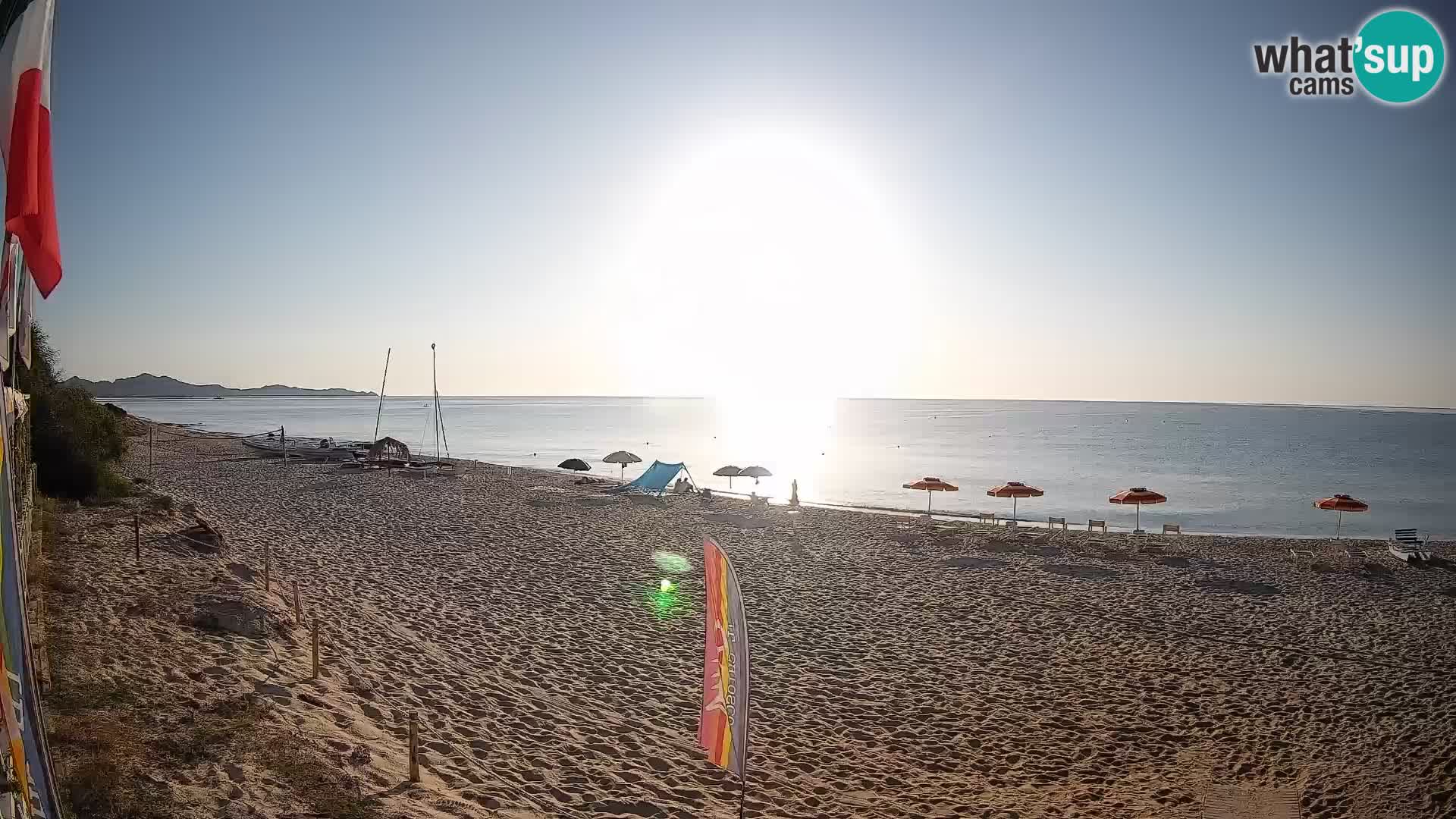 Webcam Piscina Rei – Vista live da Costa Rei, Muravera
