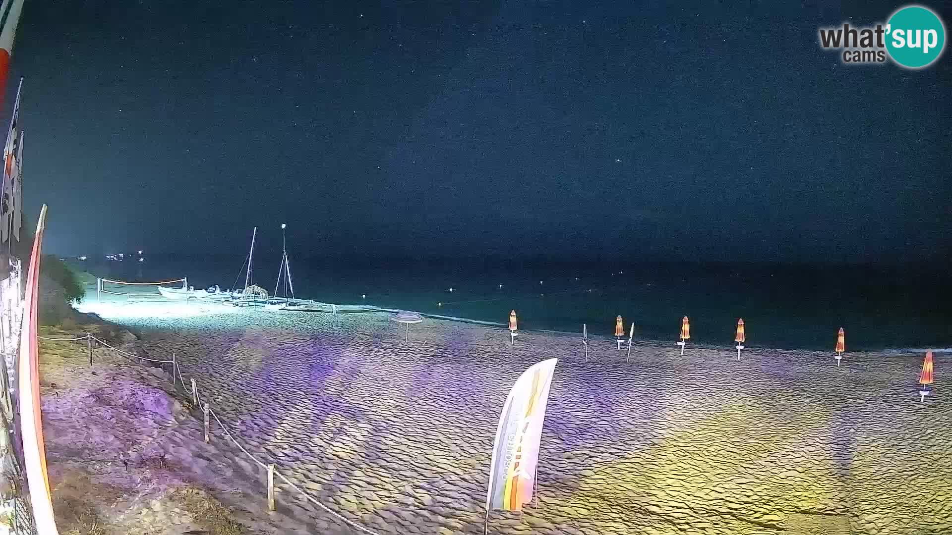Webcam Piscina Rei – Vista live da Costa Rei, Muravera