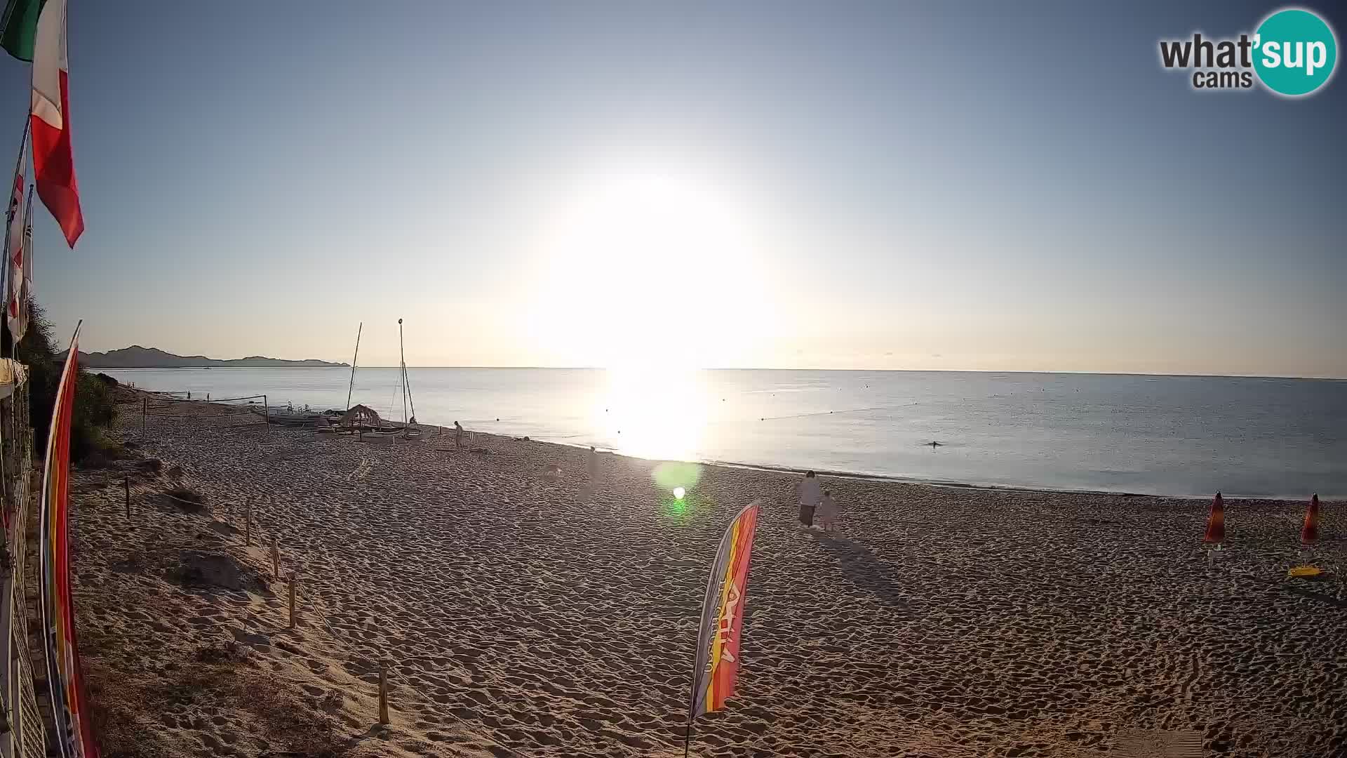 Webcam Piscina Rei – Vista en directo desde Costa Rei, Muravera